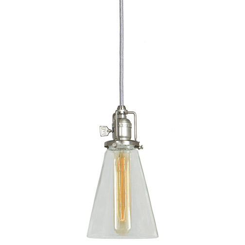 Union Square 1 Light 4.75 inch Pewter Pendant Ceiling Light in Satin Nickel