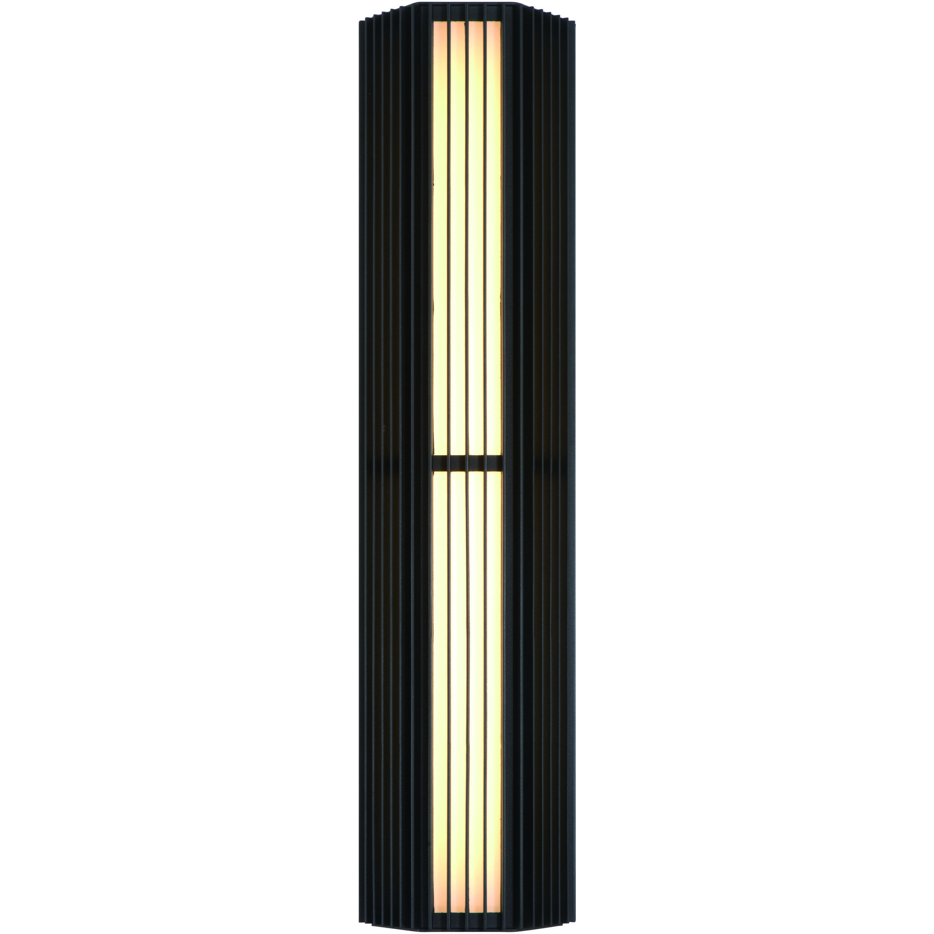 Morton LED 24 inch Sand Black Outdoor Wall Sconce