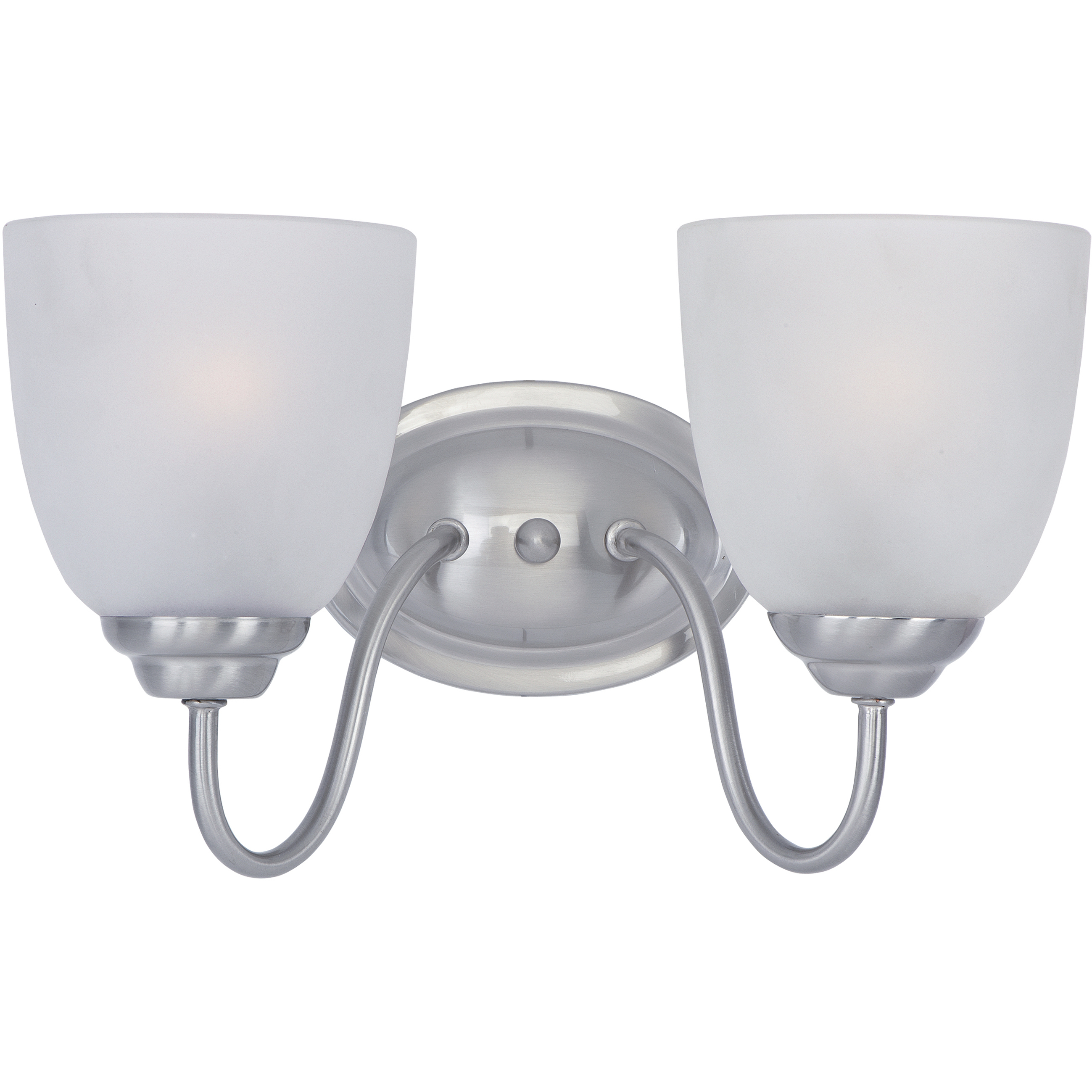 Stefan 2 Light 13.25 inch Satin Nickel Bath Vanity Wall Light
