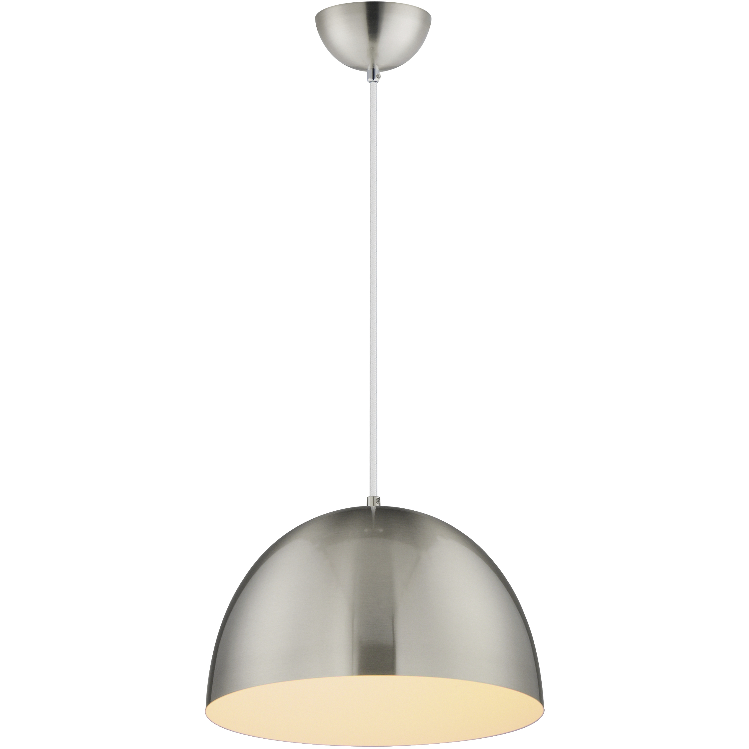 Tova 1 Light 13.5 inch Satin Nickel Single Pendant Ceiling Light