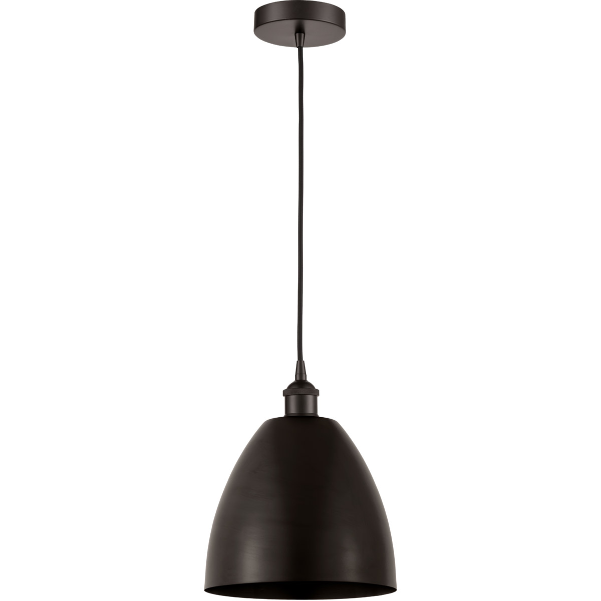 Edison Dome 1 Light 9 inch Oil Rubbed Bronze Mini Pendant Ceiling Light