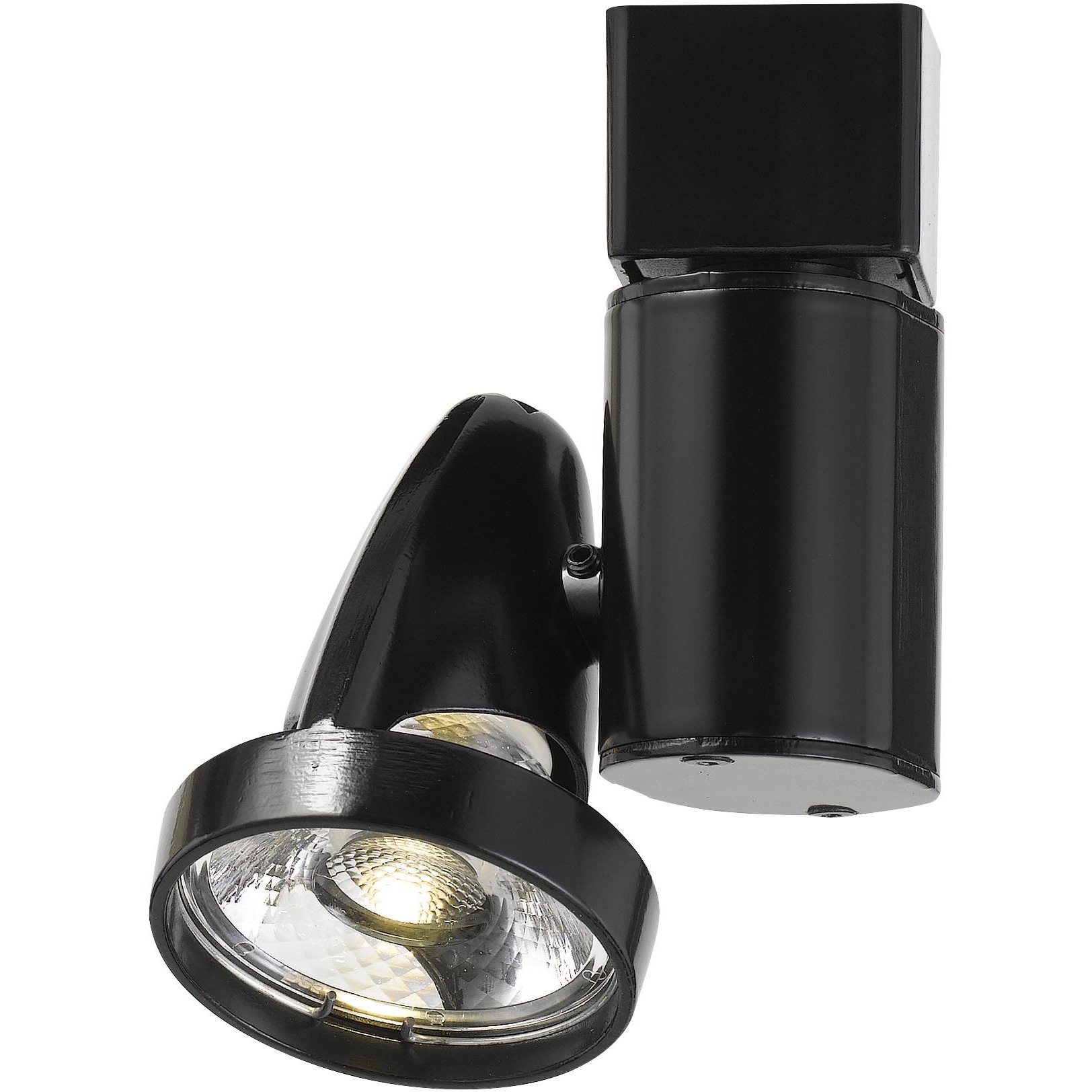 Ht System 1 Light Black Track Head Ceiling Light