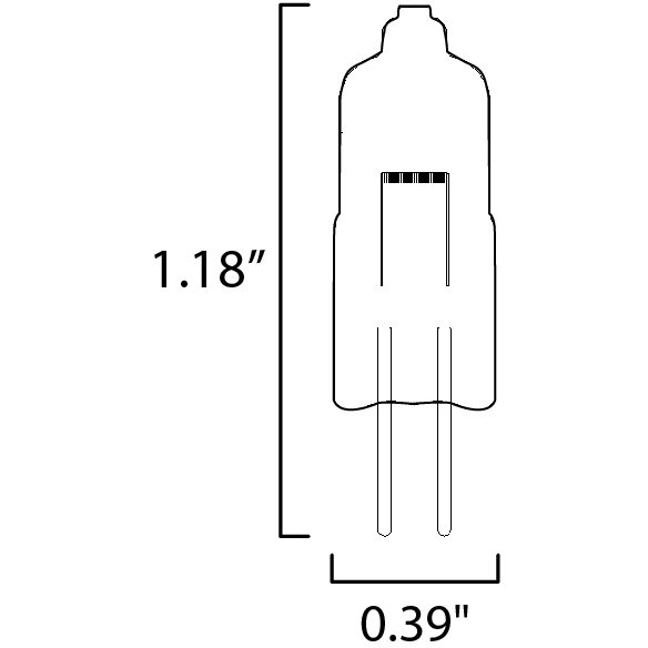 Glow Xenon 12V G4 12V G4 20 watt 12 Bulb