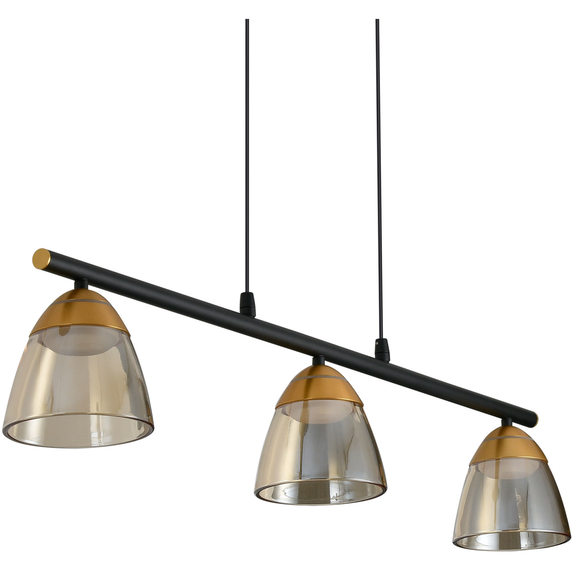 Roma Series Linear Chandelier Ceiling Light, Artisan Collection
