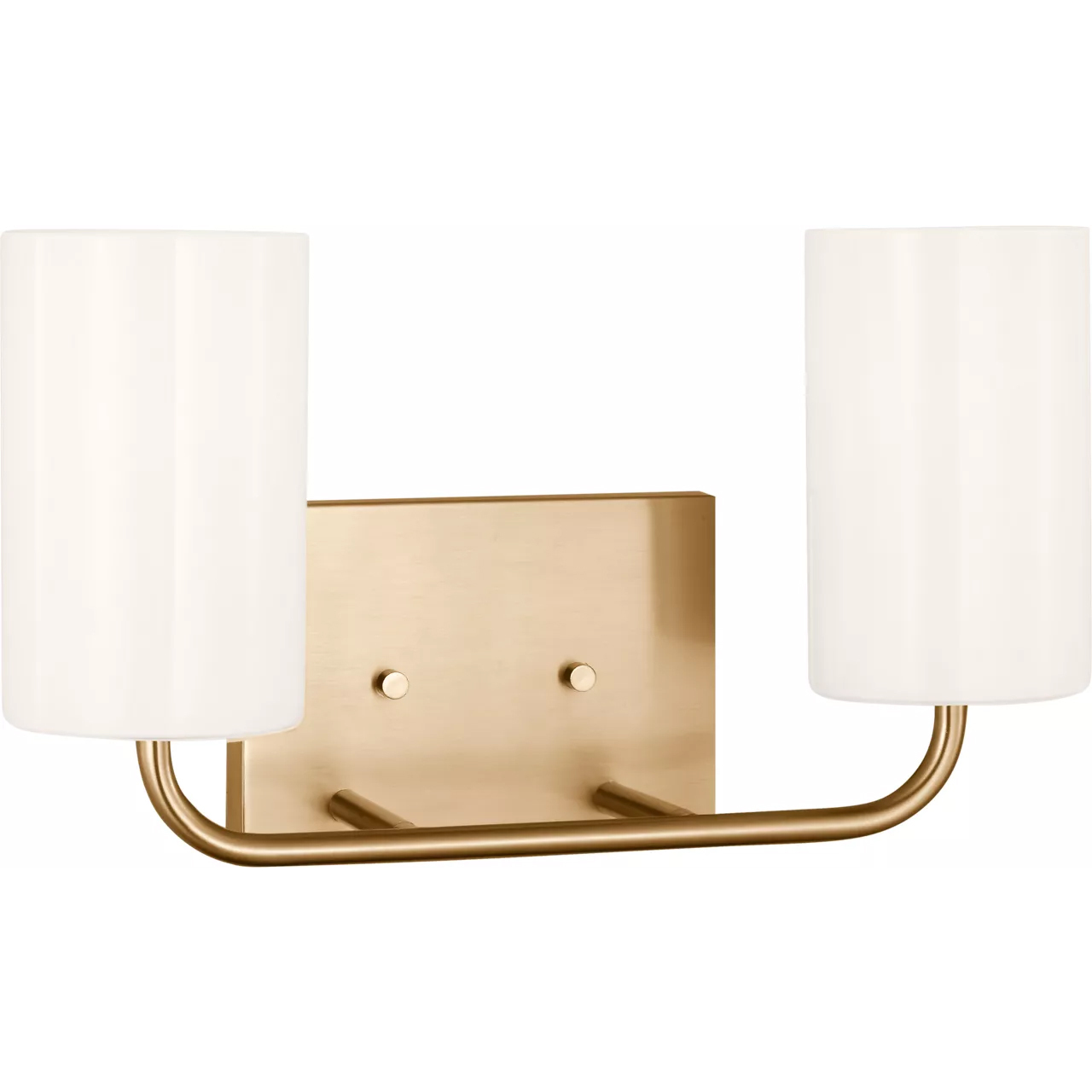 Rhett 2 Light 15 inch Satin Brass Wall Bath Fixture Wall Light