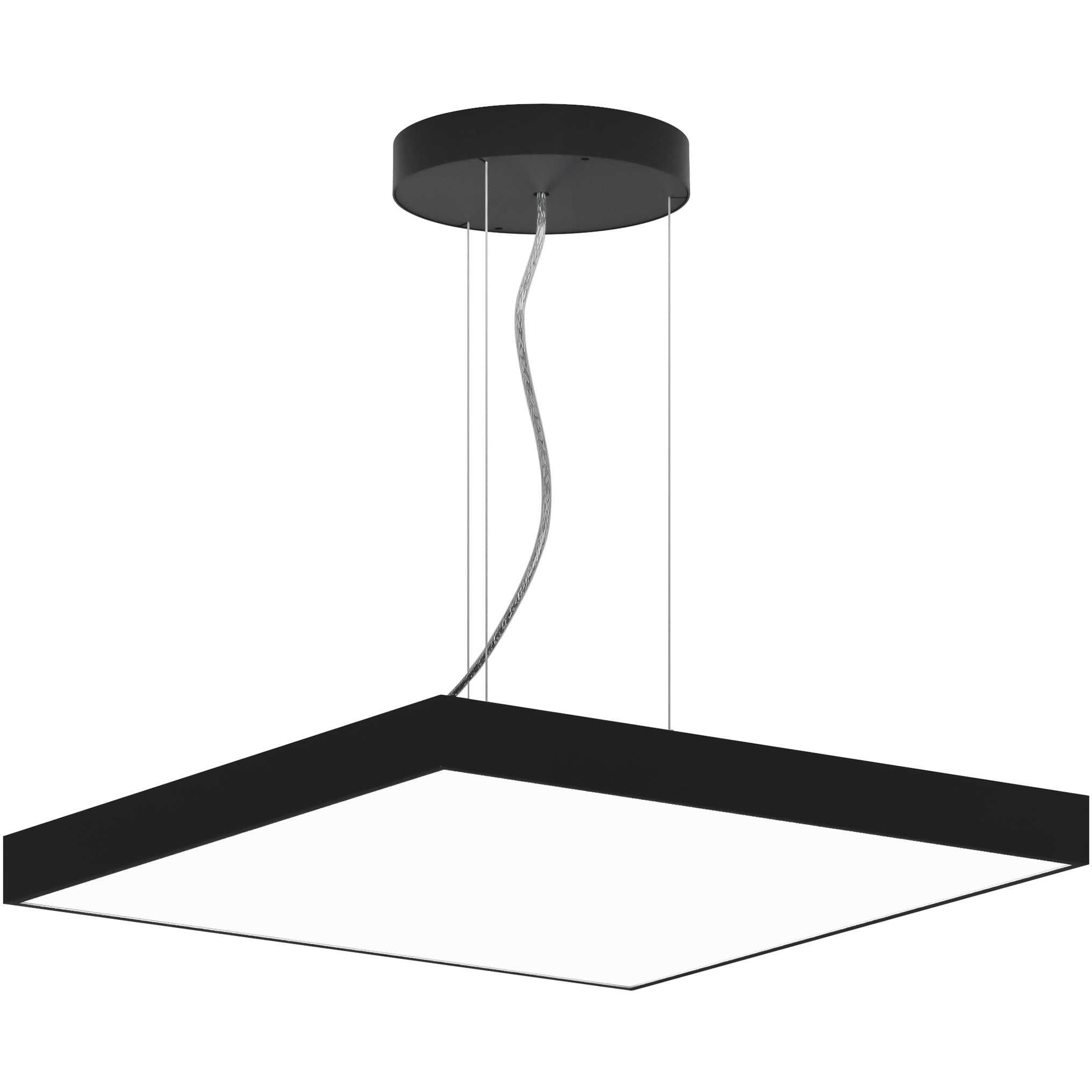 Jazz LED 24 inch Black Pendant Ceiling Light