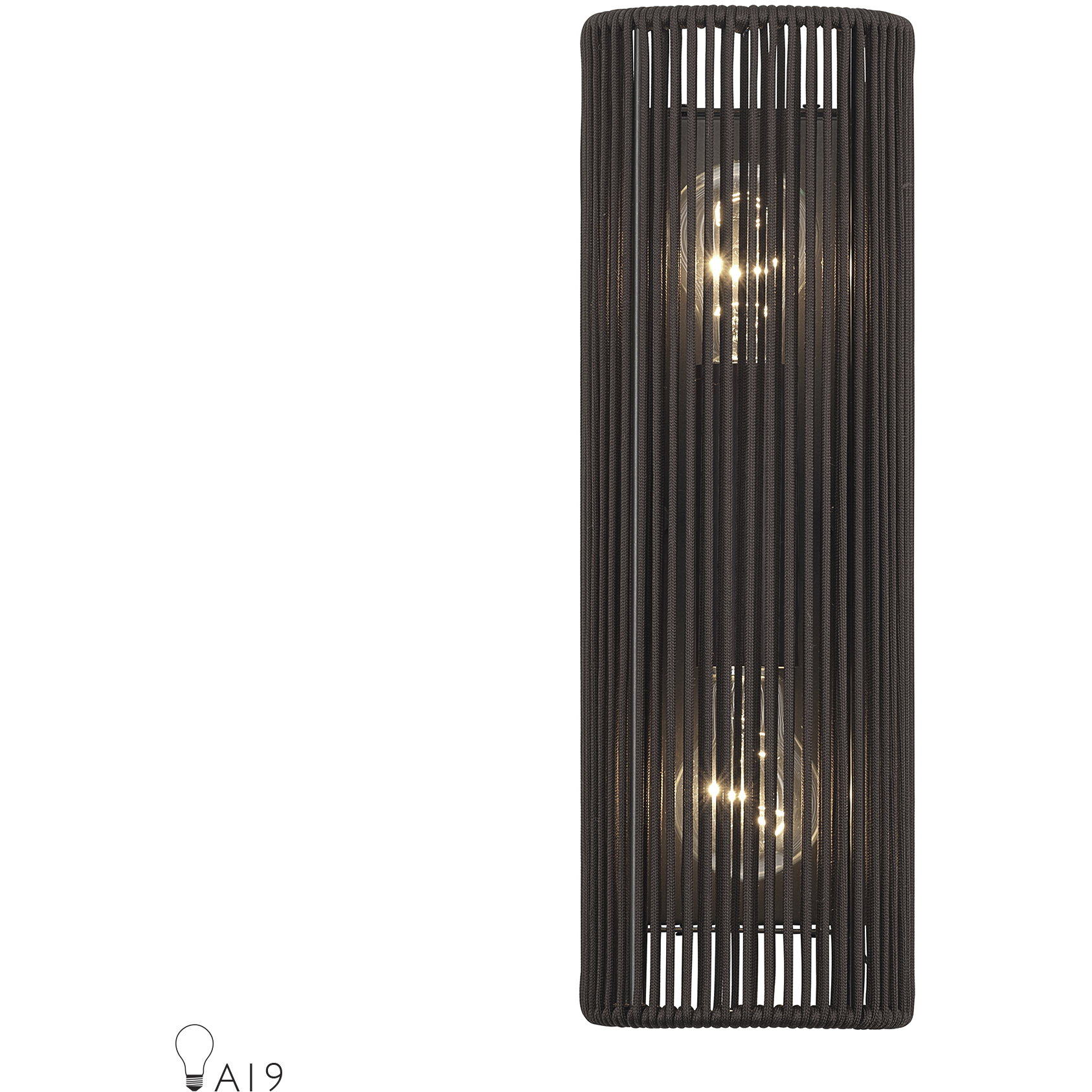 Acordia 2 Light 5 inch English Bronze Wall Sconce Wall Light