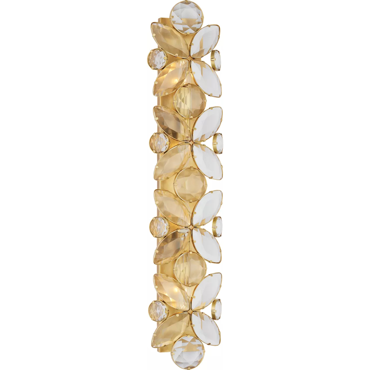 kate spade new york Lloyd LED 7.25 inch Soft Brass Sconce Wall Light in Clear Glass