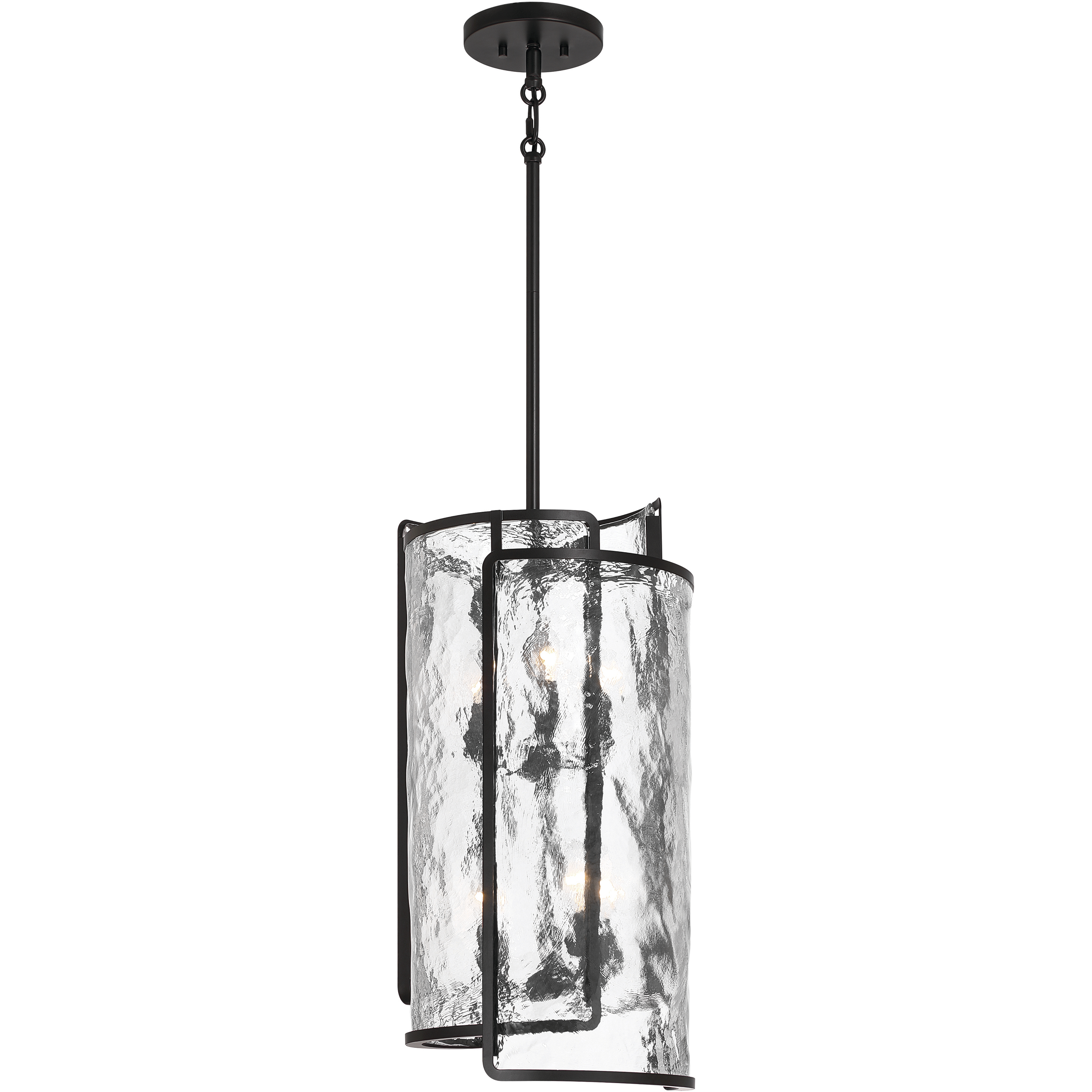 Bella Collina 6 Light 14 inch Coal Foyer Pendant Ceiling Light