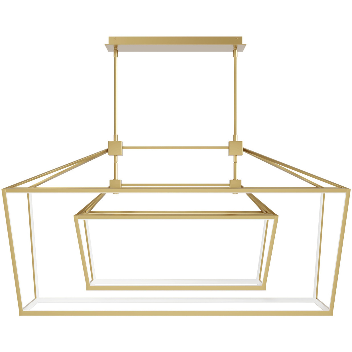 Park Ave. LED 17 inch Gold Pendant Ceiling Light