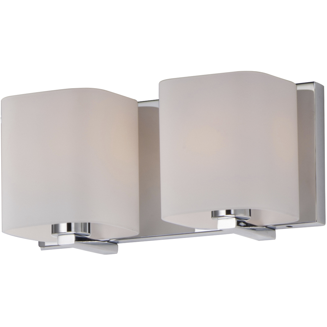 Wrap 2 Light 12.5 inch Polished Chrome Bath Vanity Wall Light