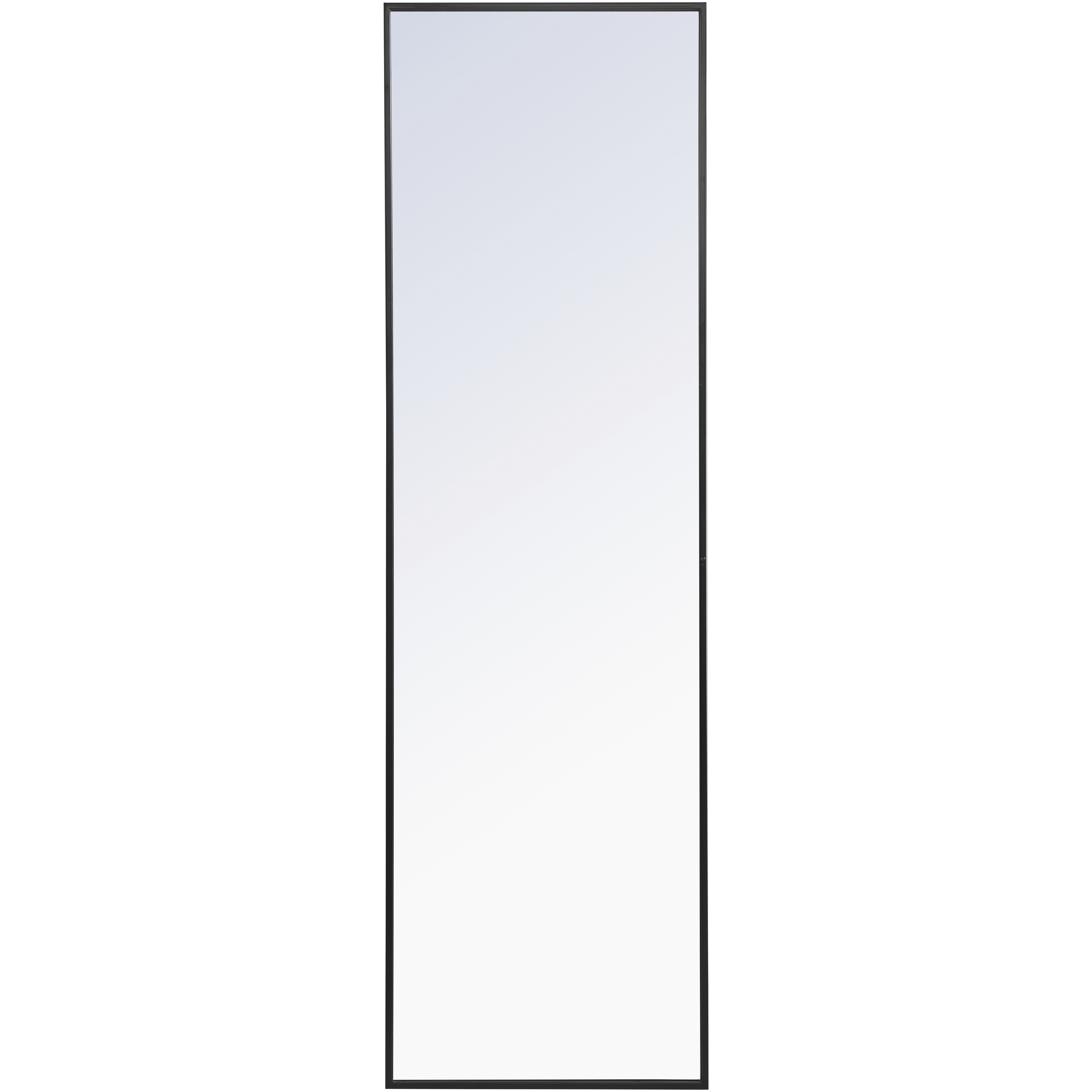 Monet 60 X 18 inch Black Wall Mirror