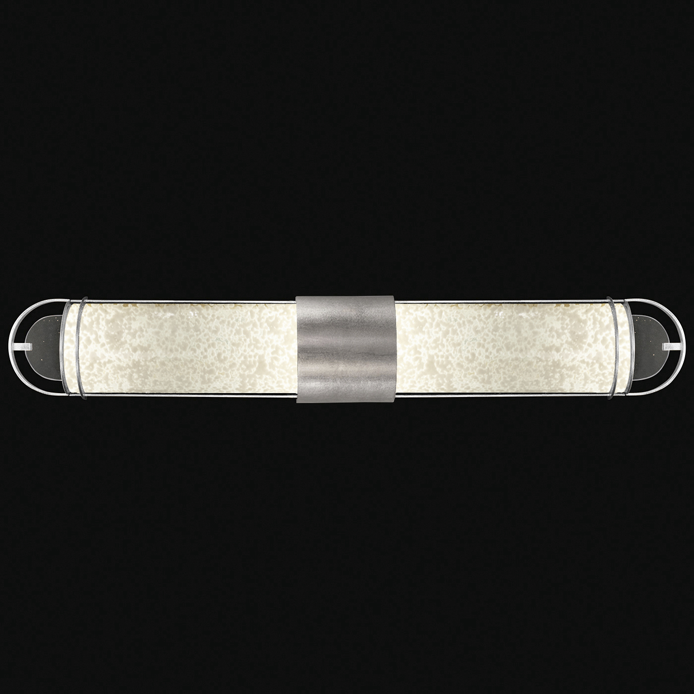 Bond 2 Light 35.3 inch Silver Bath Bar Wall Light