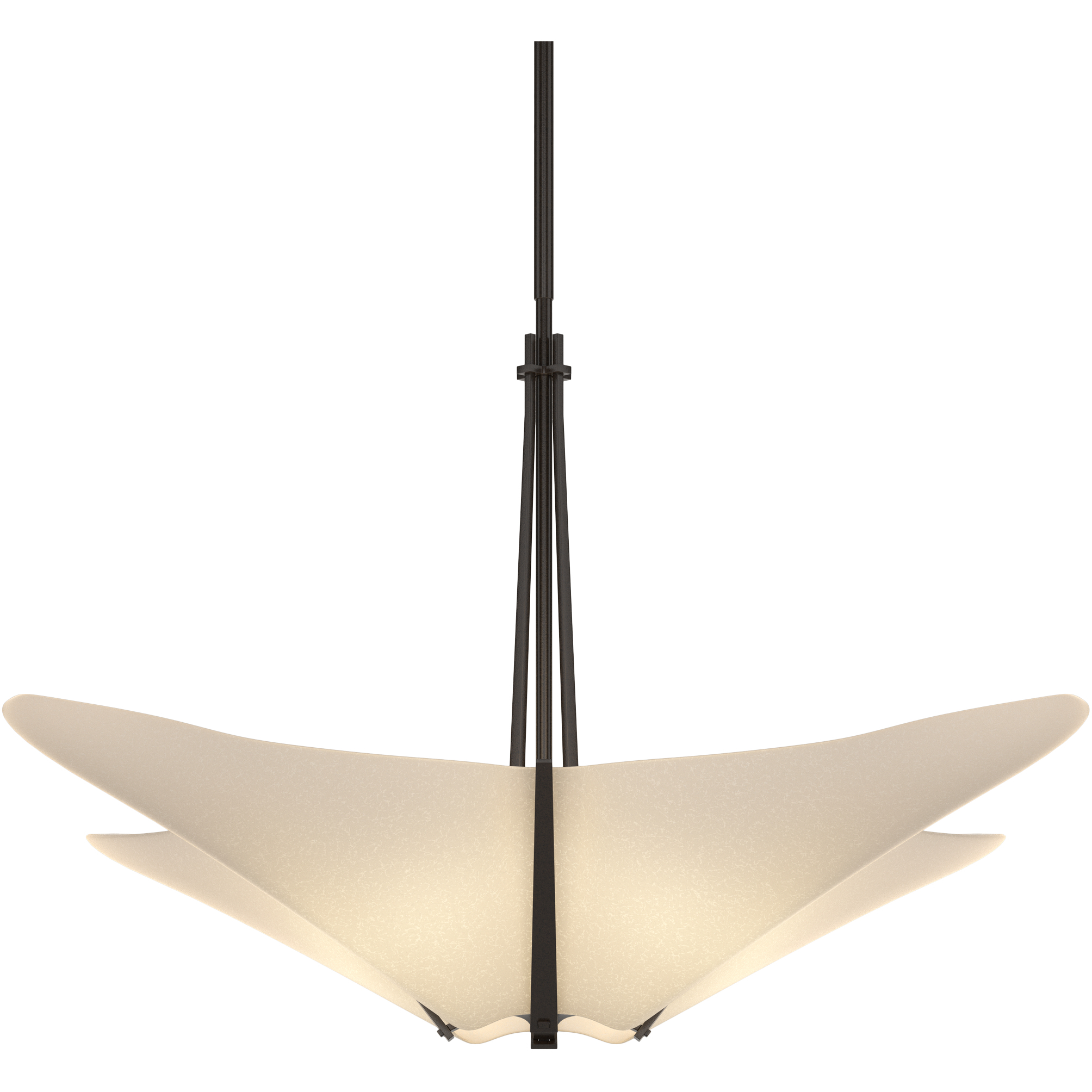 Kirigami 4 Light 23.7 inch Oil Rubbed Bronze Pendant Ceiling Light