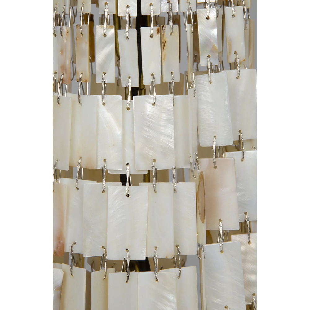 Bijou 6 Light 27 inch Antique Brass Chandelier Ceiling Light