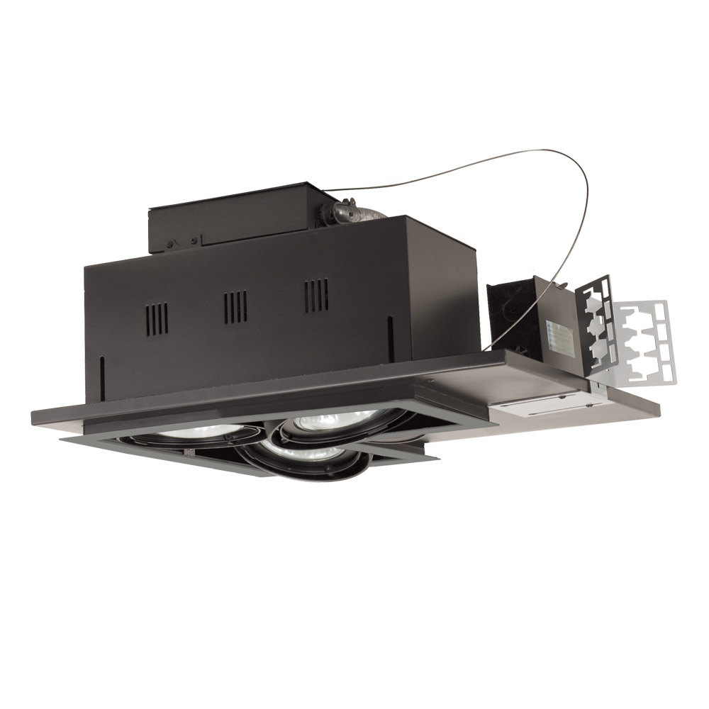 Signature PAR30 Silver & Black Recessed Lighting