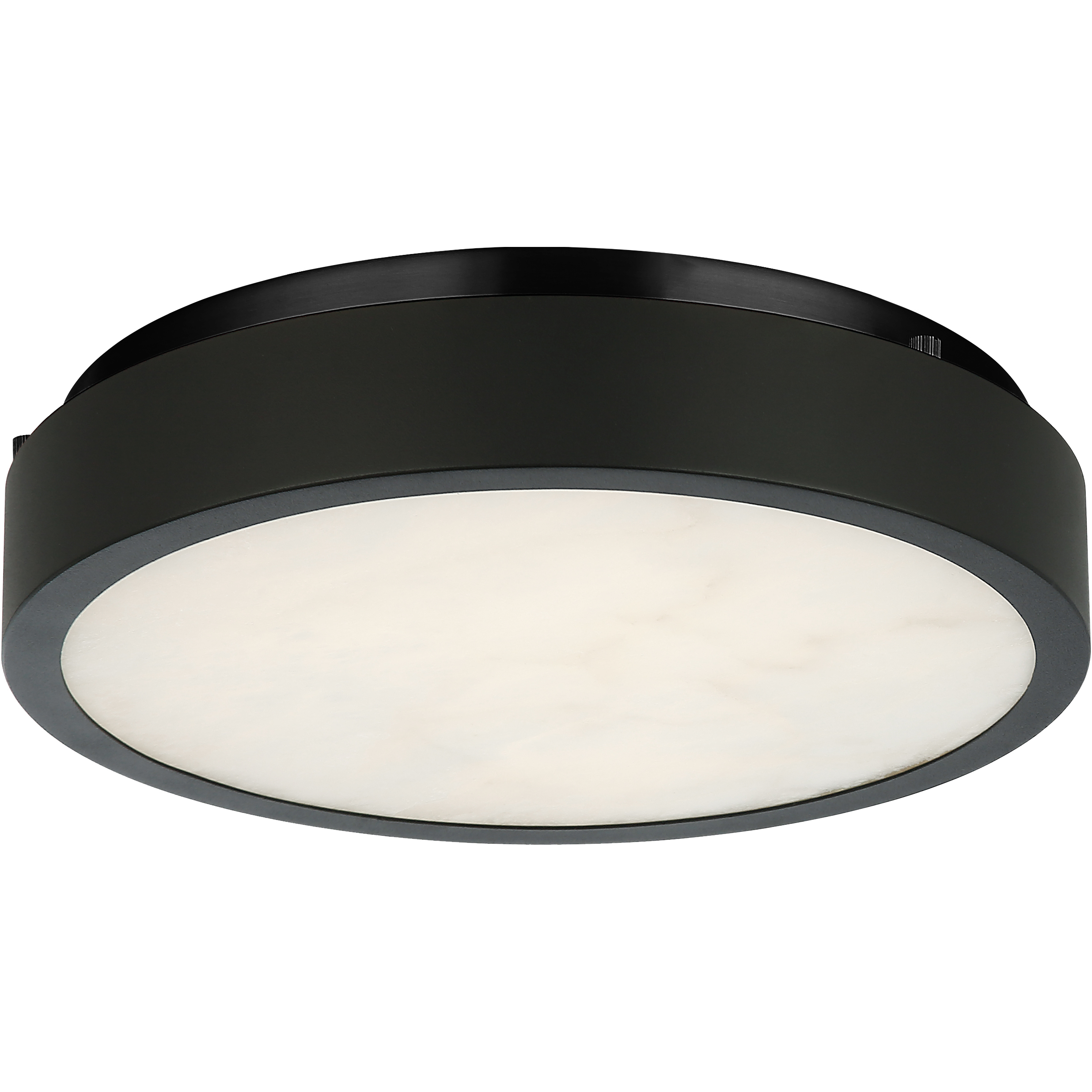 Marblestone LED 11 inch Matte Black Flush Mount Ceiling Light