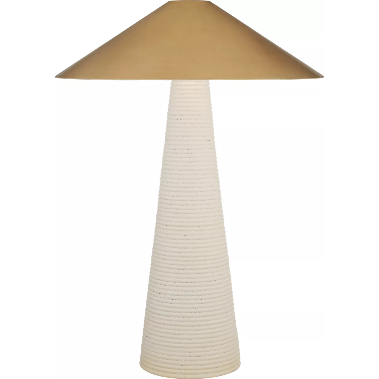 Kelly Wearstler Miramar2 33 inch 40 watt Porous White Porcelain Table Lamp Portable Light