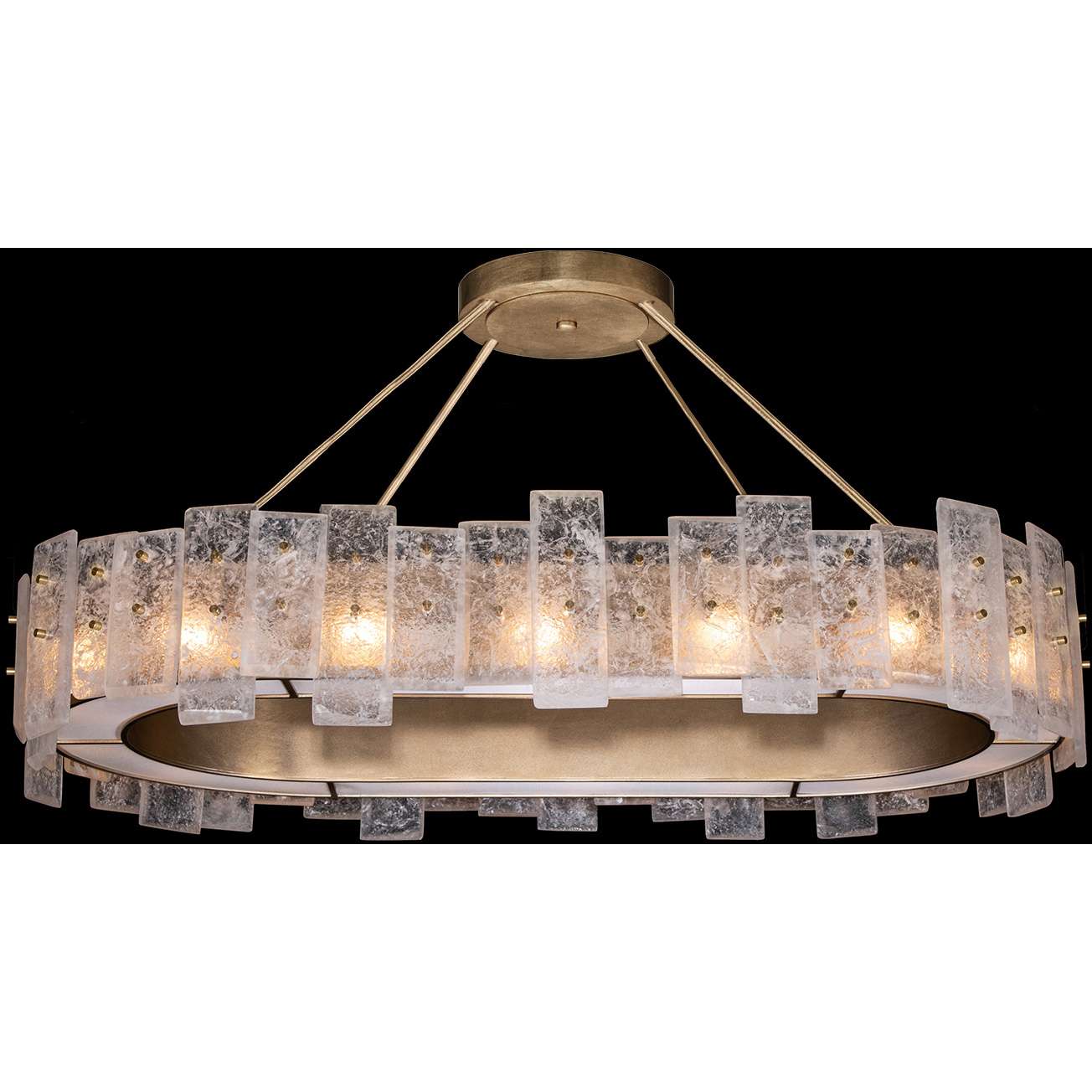 Lunea 16 Light 44 inch Gold Pendant Ceiling Light