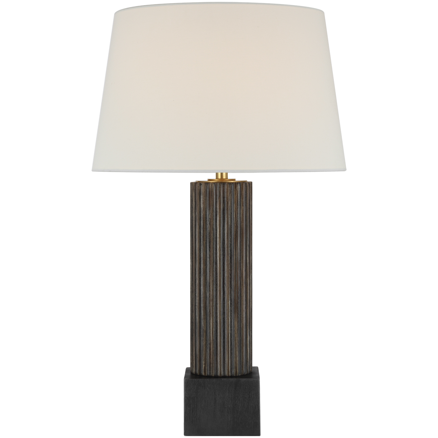 Chapman & Myers Reeve 29.25 inch 15 watt Vintage Walnut and Ebonized Oak Table Lamp Portable Light