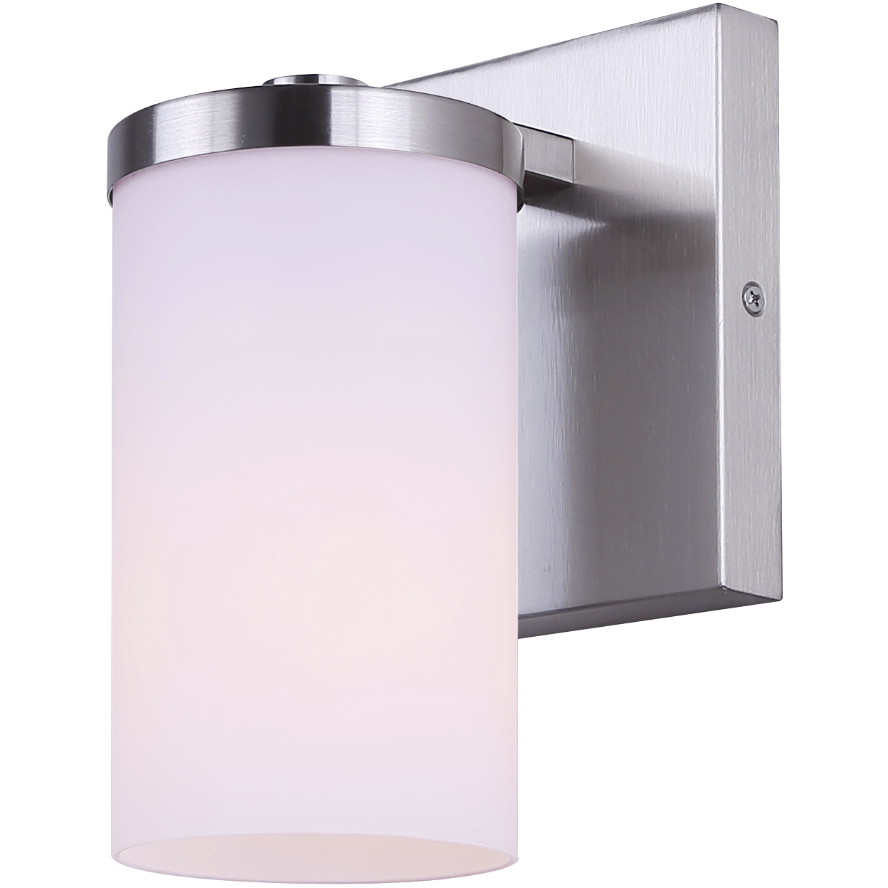 Britton 1 Light 6.13 inch Brushed Nickel Vanity Fixture Wall Light