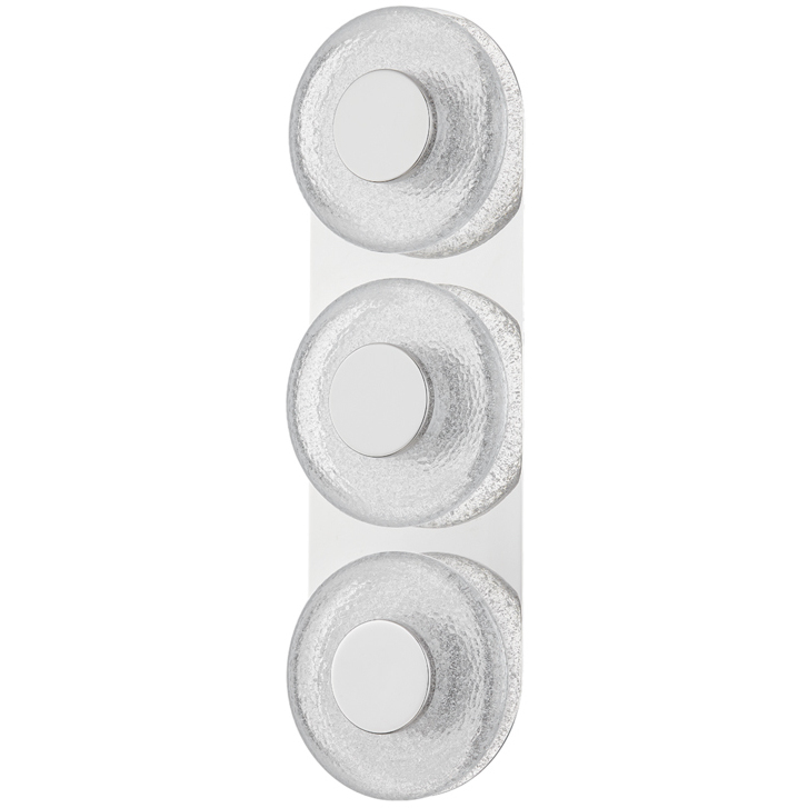 Pearl LED 6 inch Polished Nickel ADA Wall Sconce Wall Light