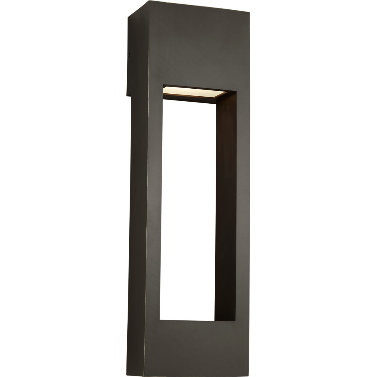 Testa LED 24 inch Antique Bronze Outdoor Wall Lantern