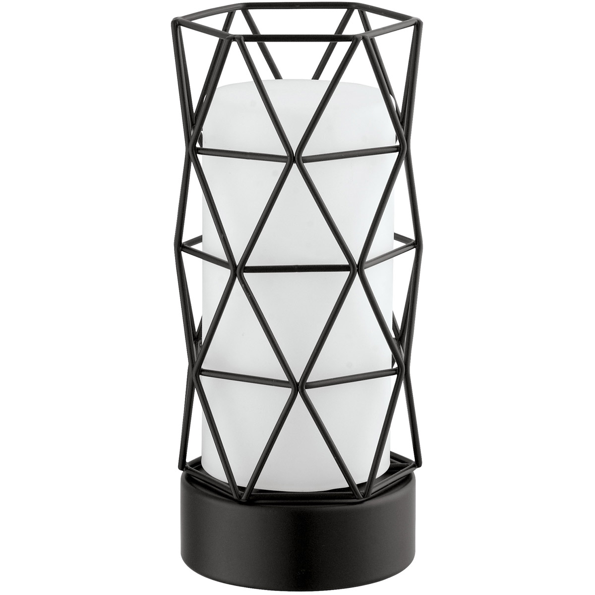 Estevau 2 9.06 inch 25 watt Matte Black Table Lamp Portable Light