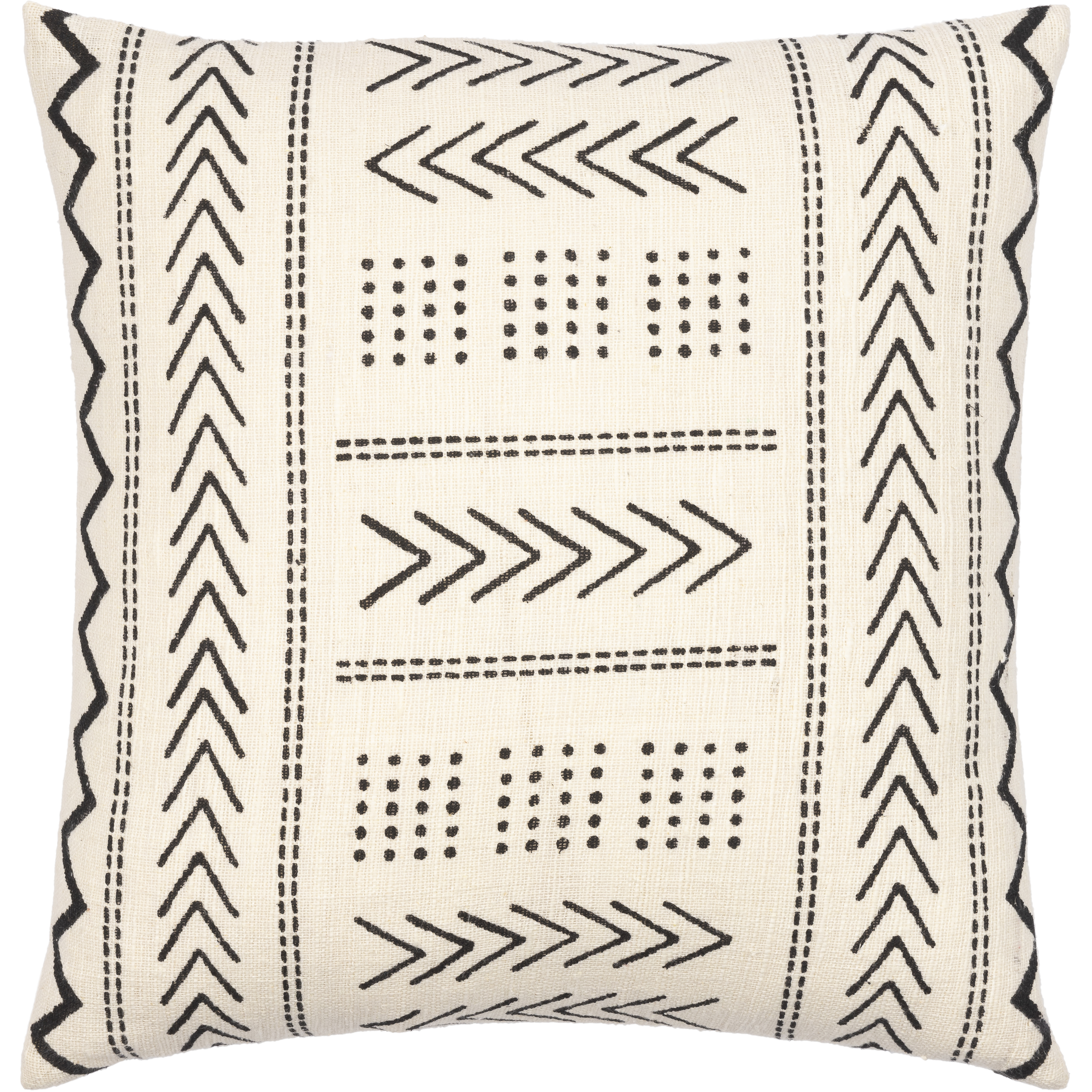 Malian 22 inch Cream Pillow Kit in 22 x 22, Square