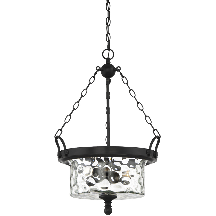 Amilla 3 Light 17.5 inch Natural Iron Inverted Pendant Ceiling Light