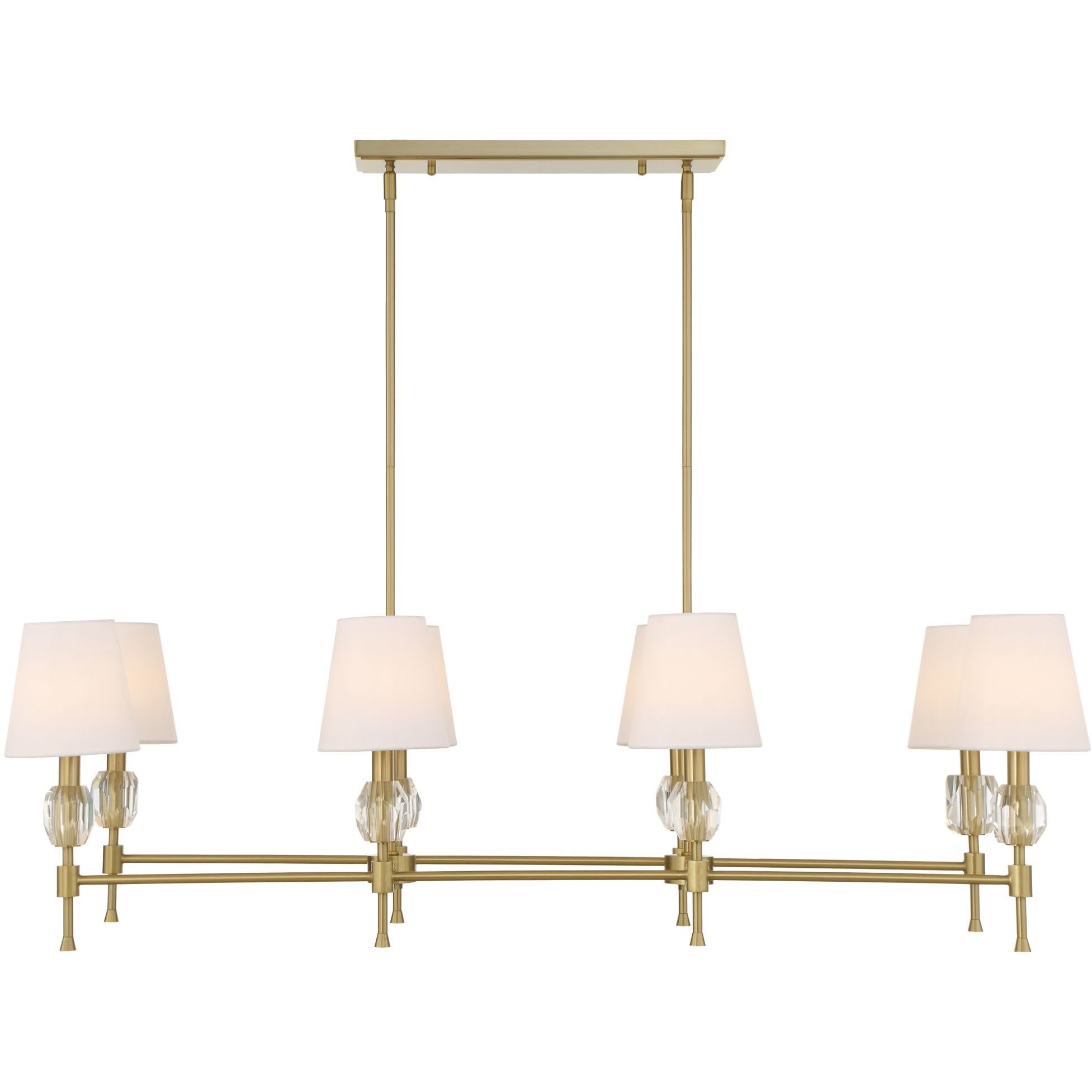 Arques Linear Chandelier Ceiling Light