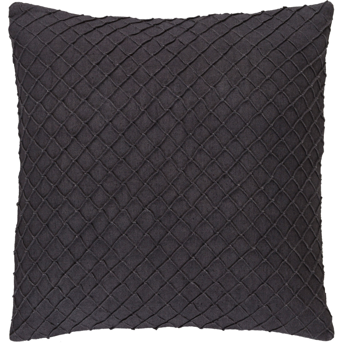 Wright 22 X 22 inch Charcoal Throw Pillow