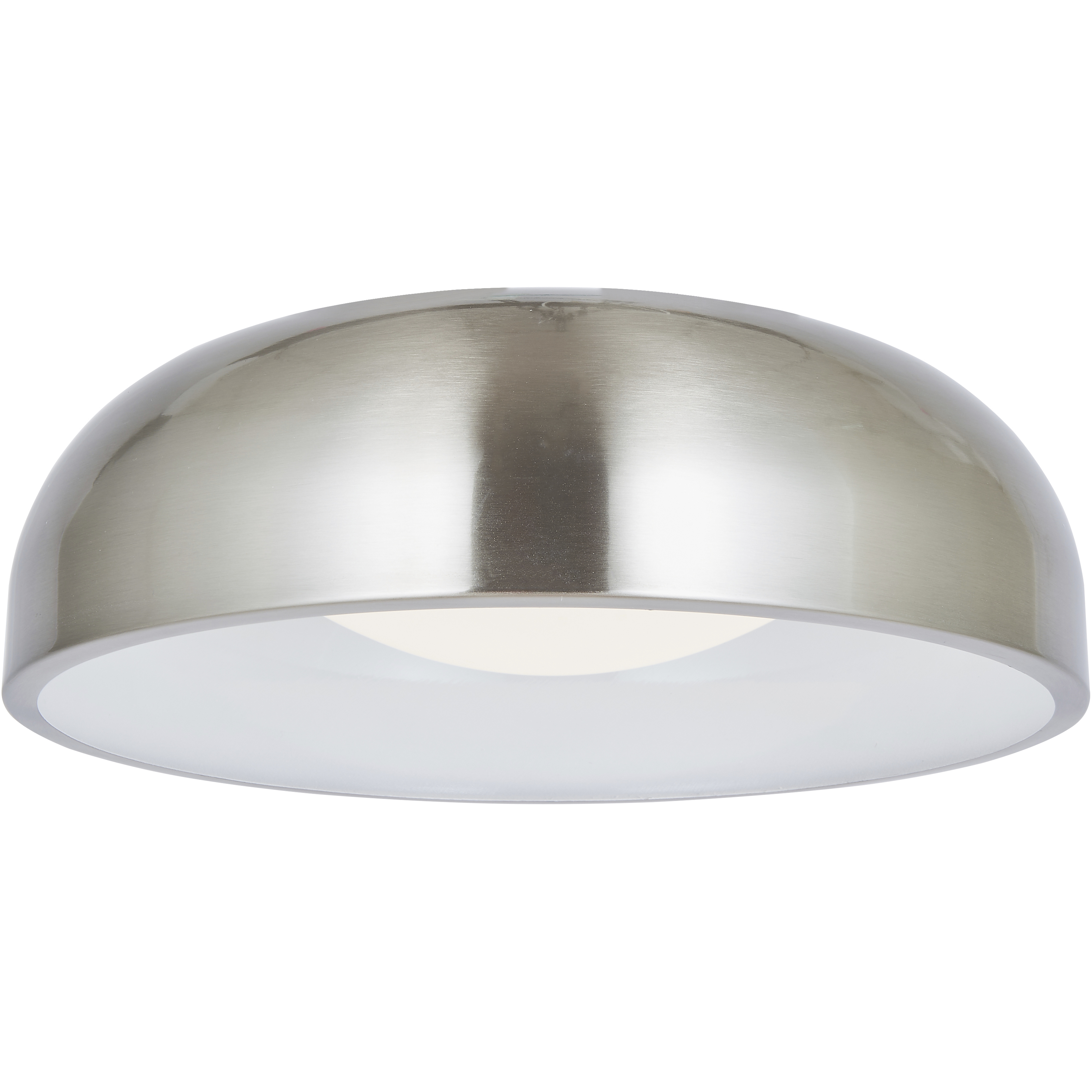 Lynx LED 12.6 inch Brushed Nickel Flush Mount Ceiling Light