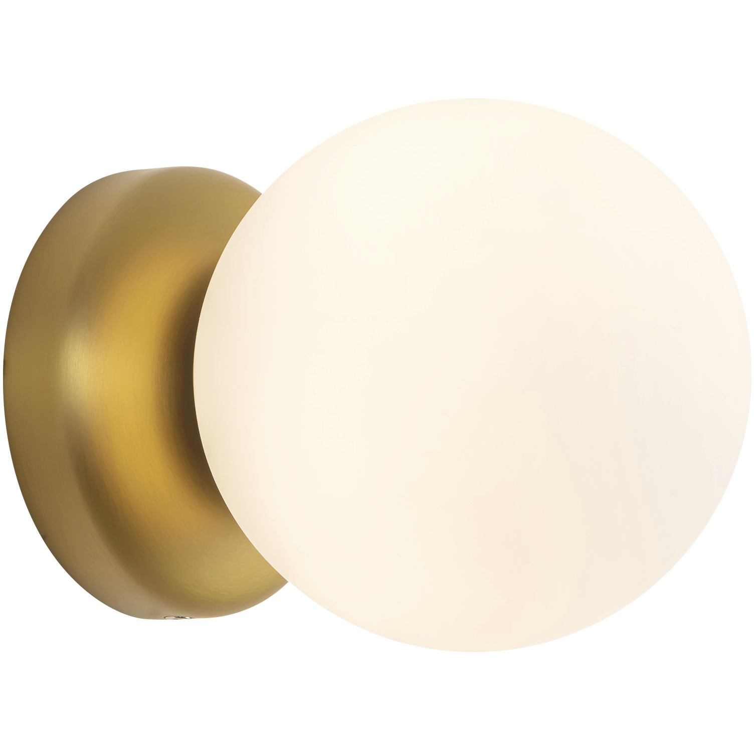 Alora Mood Fiona 1 Light 5.13 inch Brushed Gold Wall Sconce Wall Light
