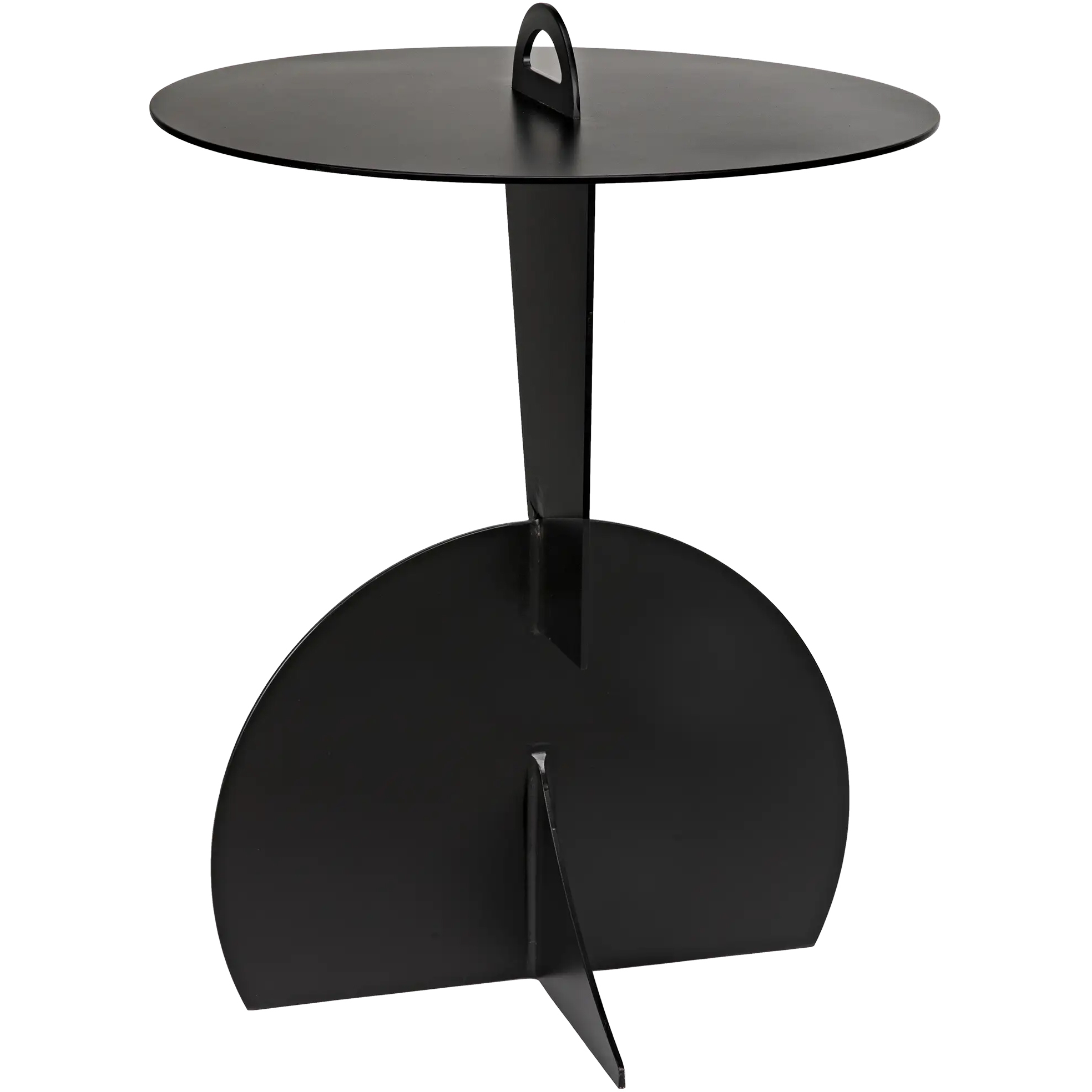 Mobilis 27 X 20 inch Matte Black Side Table