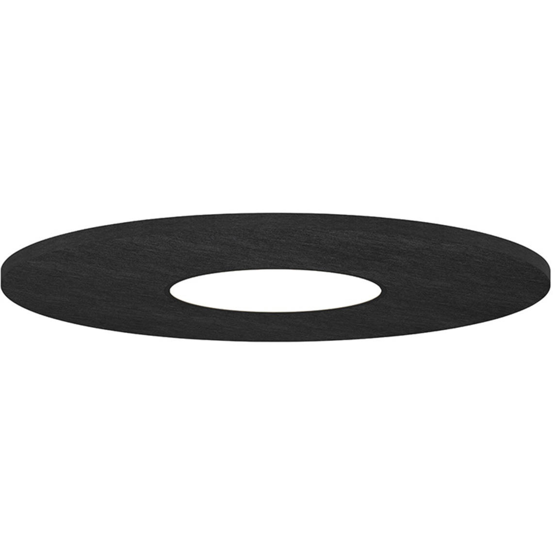 Jazz 2 Light 40 inch Black Flush Mount Ceiling Light