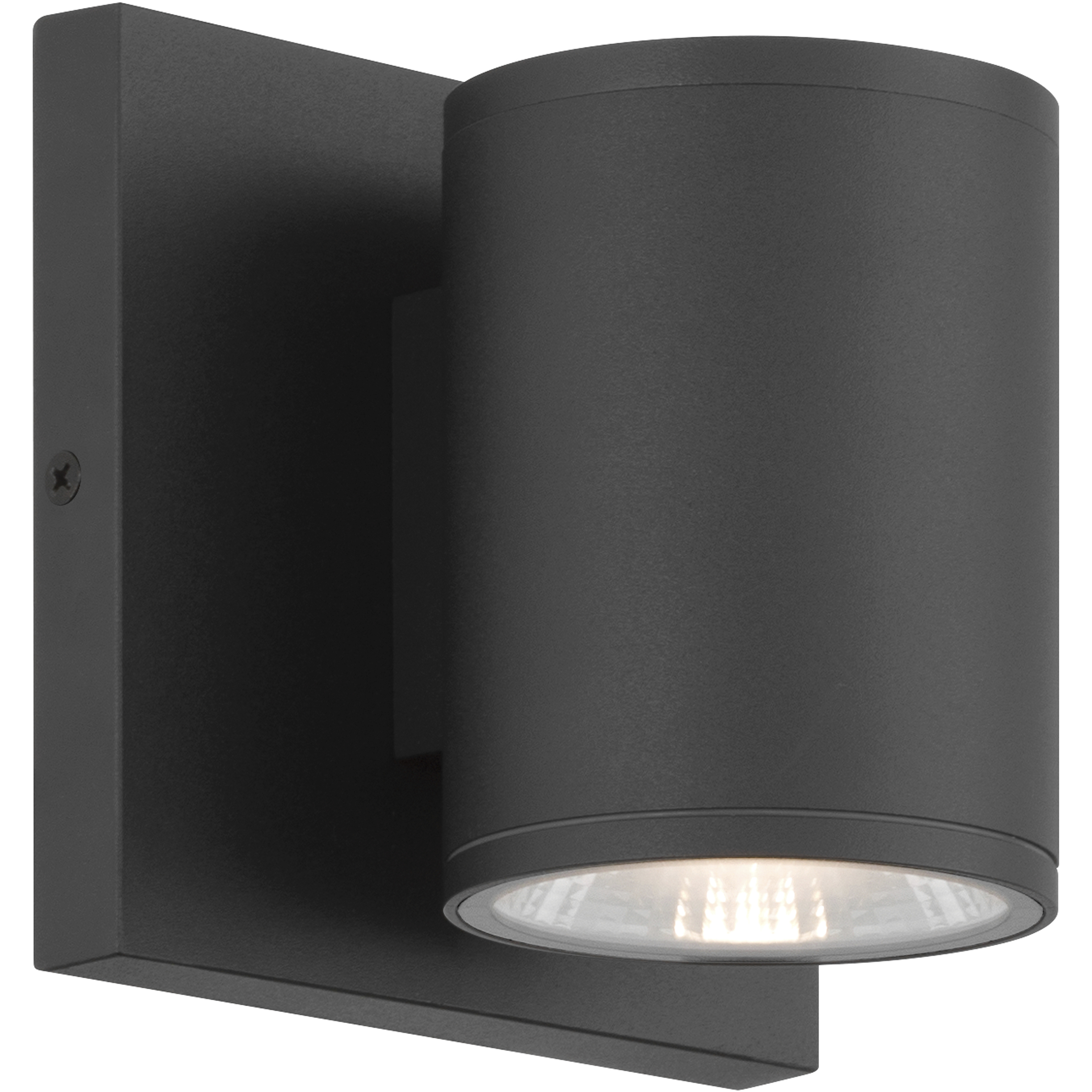 Sunset 4.75 inch Black Wall Sconce Wall Light