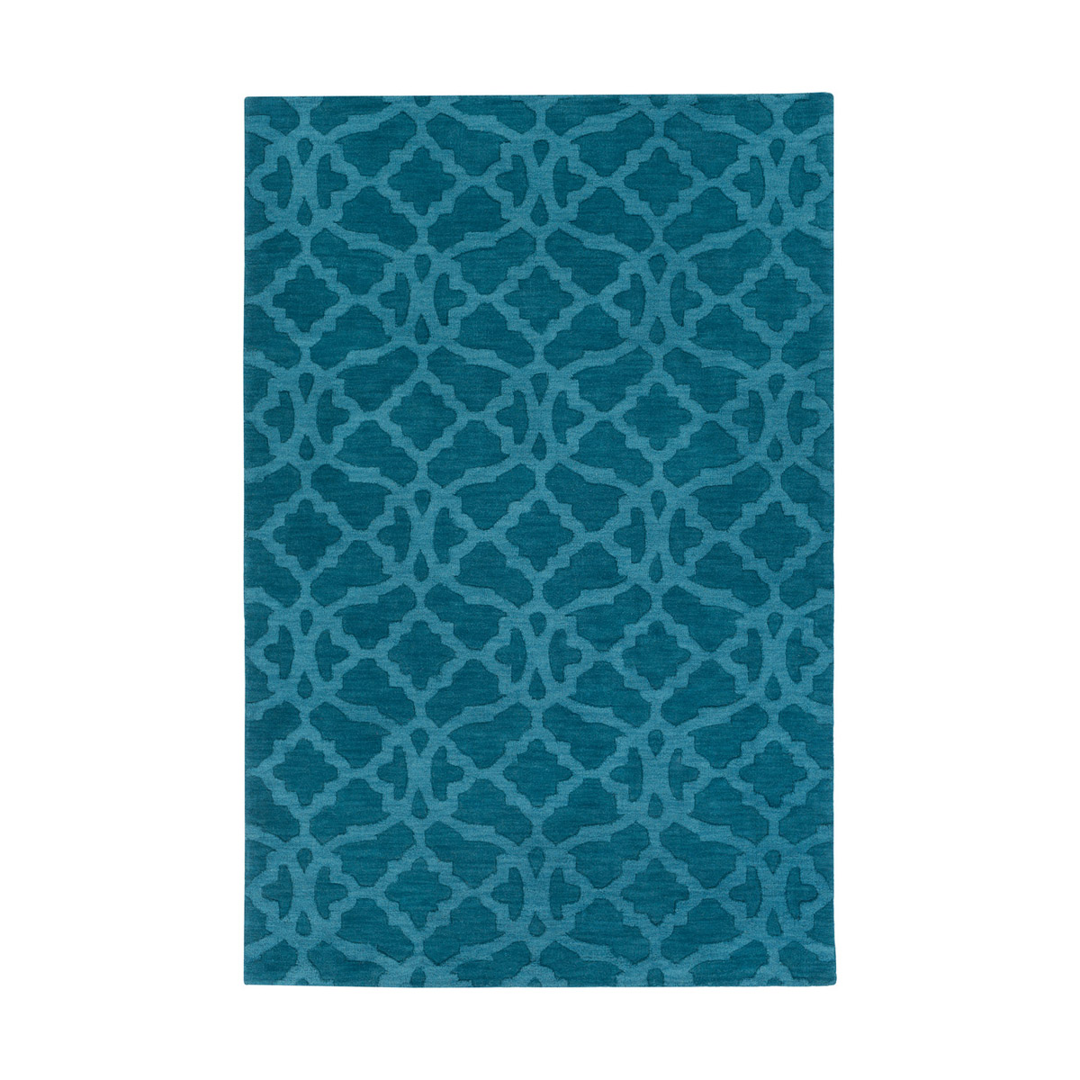 Metro 144 X 27 inch Teal Indoor Runner, Runner