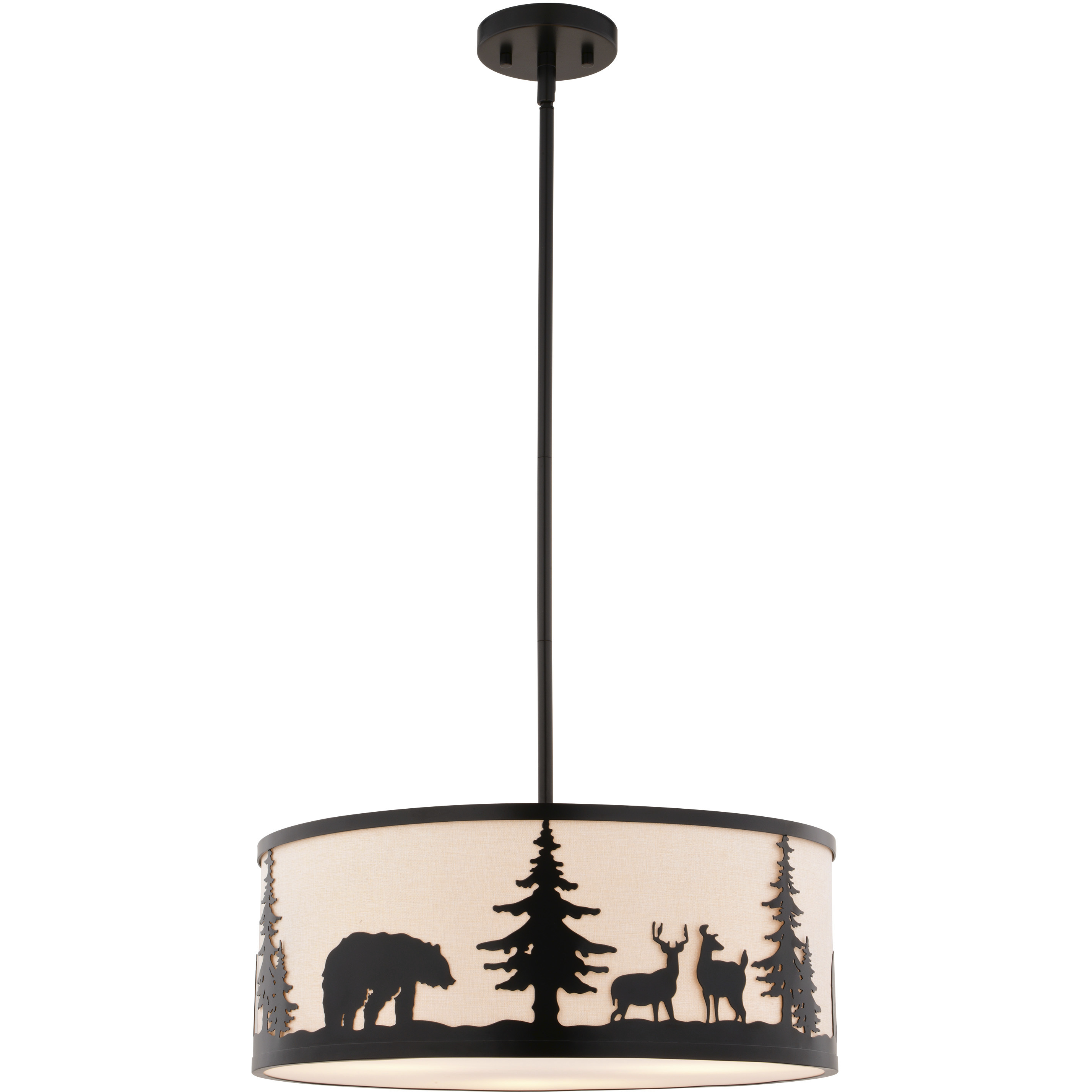Acadia LED 18 inch Bronze Pendant Ceiling Light