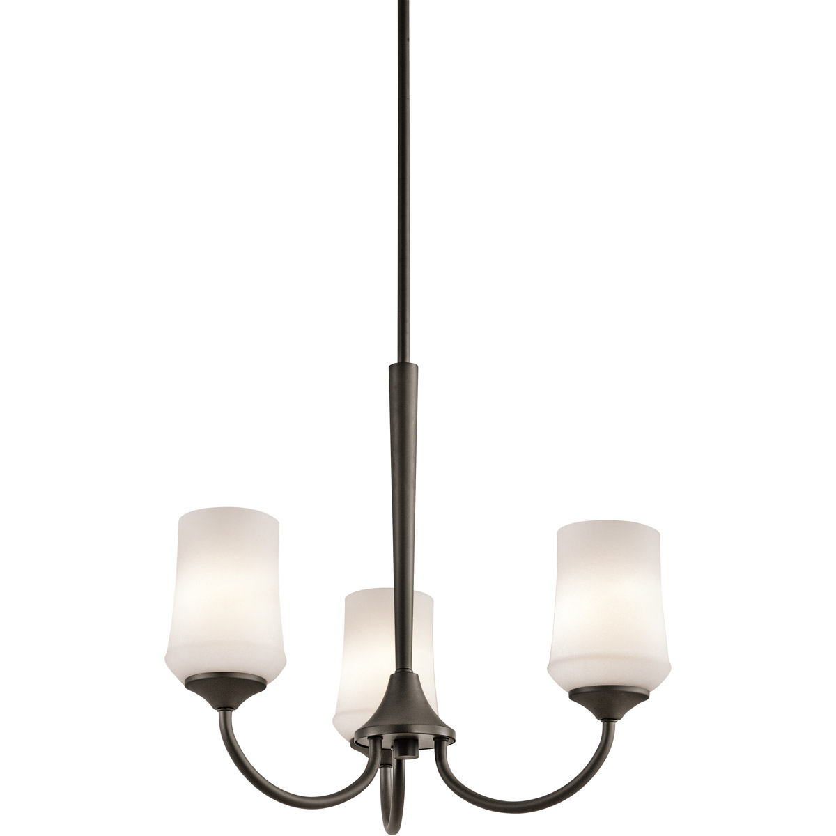 Aubrey 3 Light 21.5 inch Olde Bronze Chandelier 1 Tier Small Ceiling Light in Incandescent, 1 Tier Small
