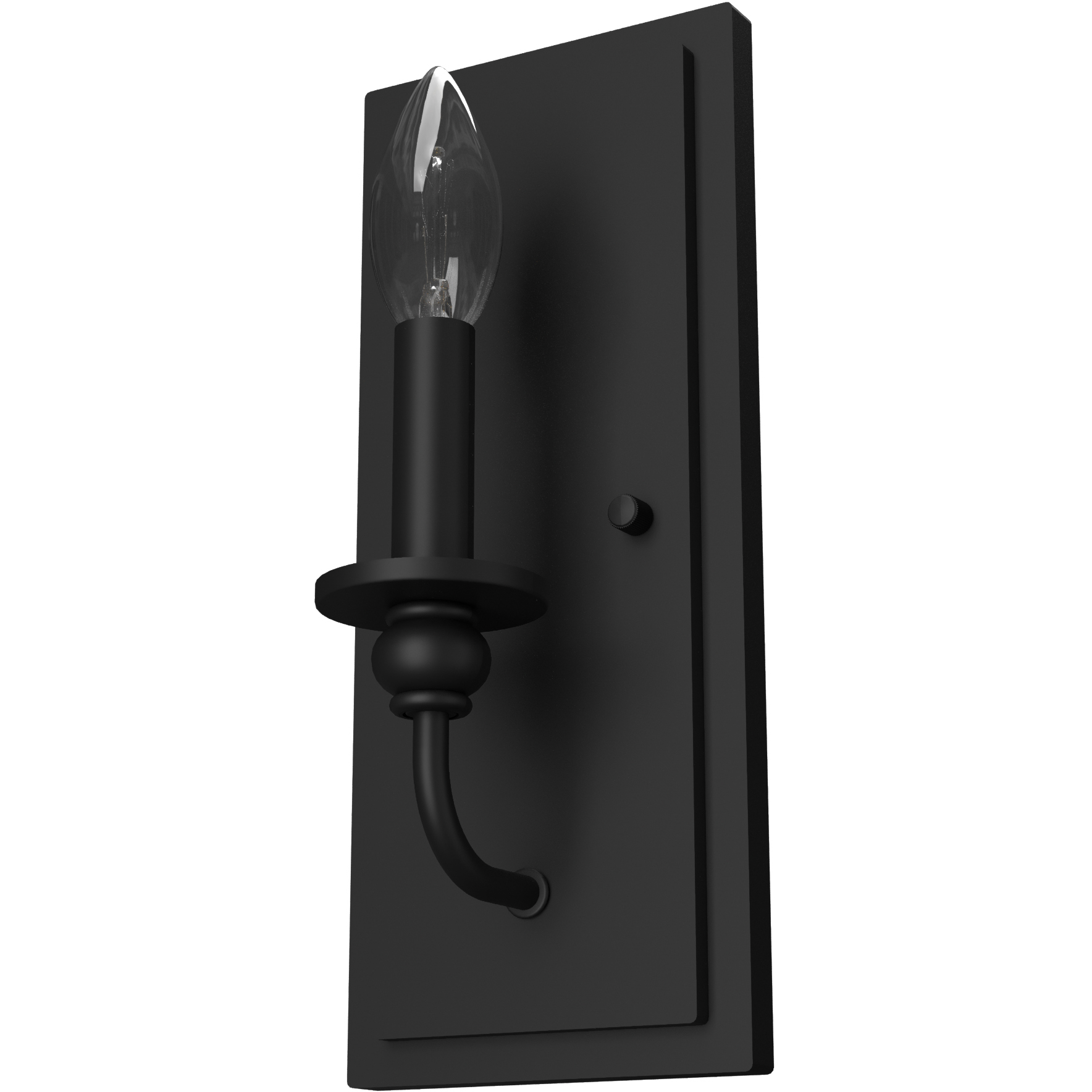 Southcrest 1 Light 5 inch Flat Matte Black Wall Sconce Wall Light