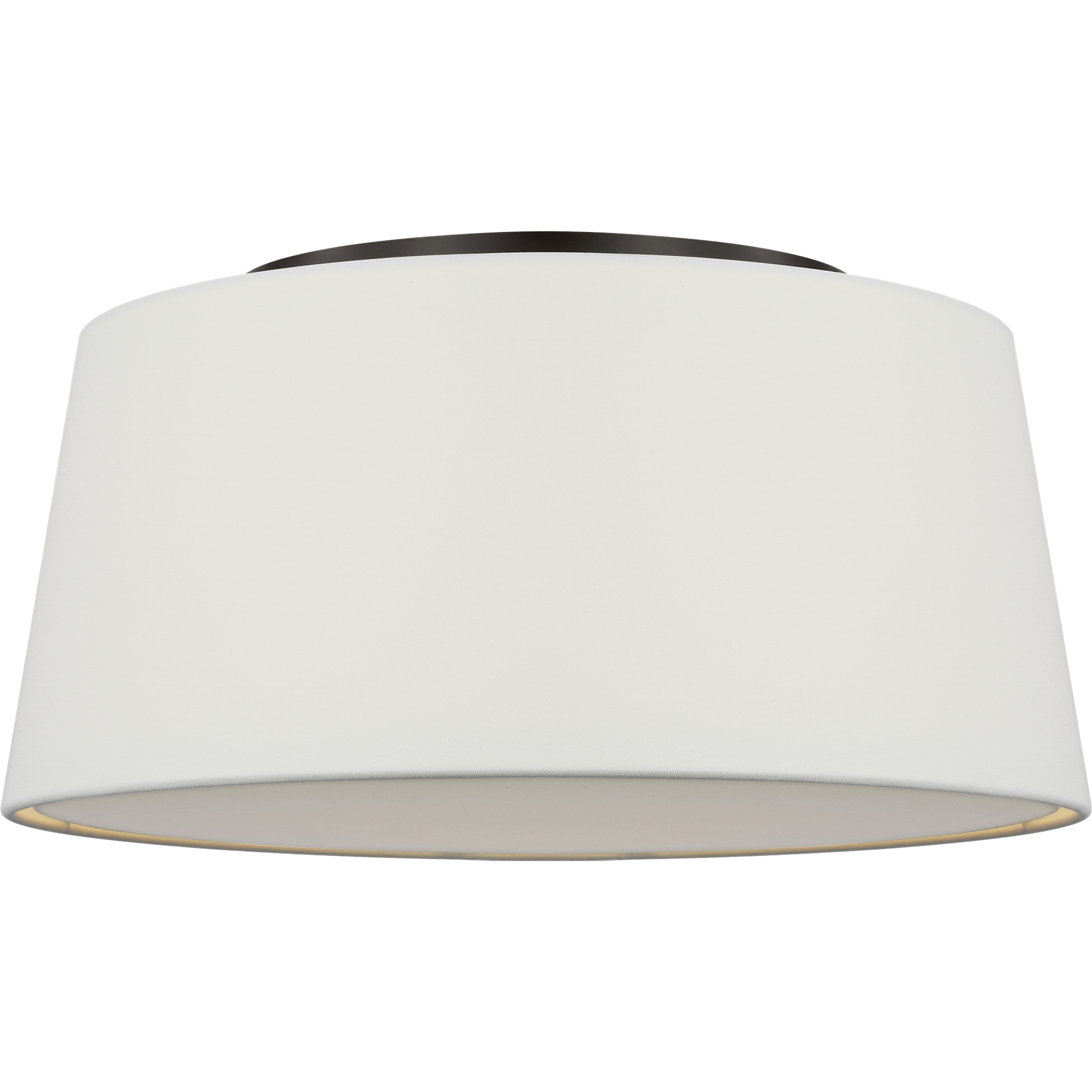 Richard June Hale 3 Light 18 inch Aged Iron Flush Mount Ceiling Light in Standard