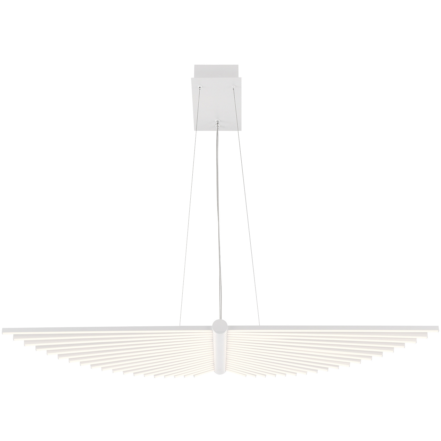 Seraph LED 10.75 inch White Chandelier Ceiling Light