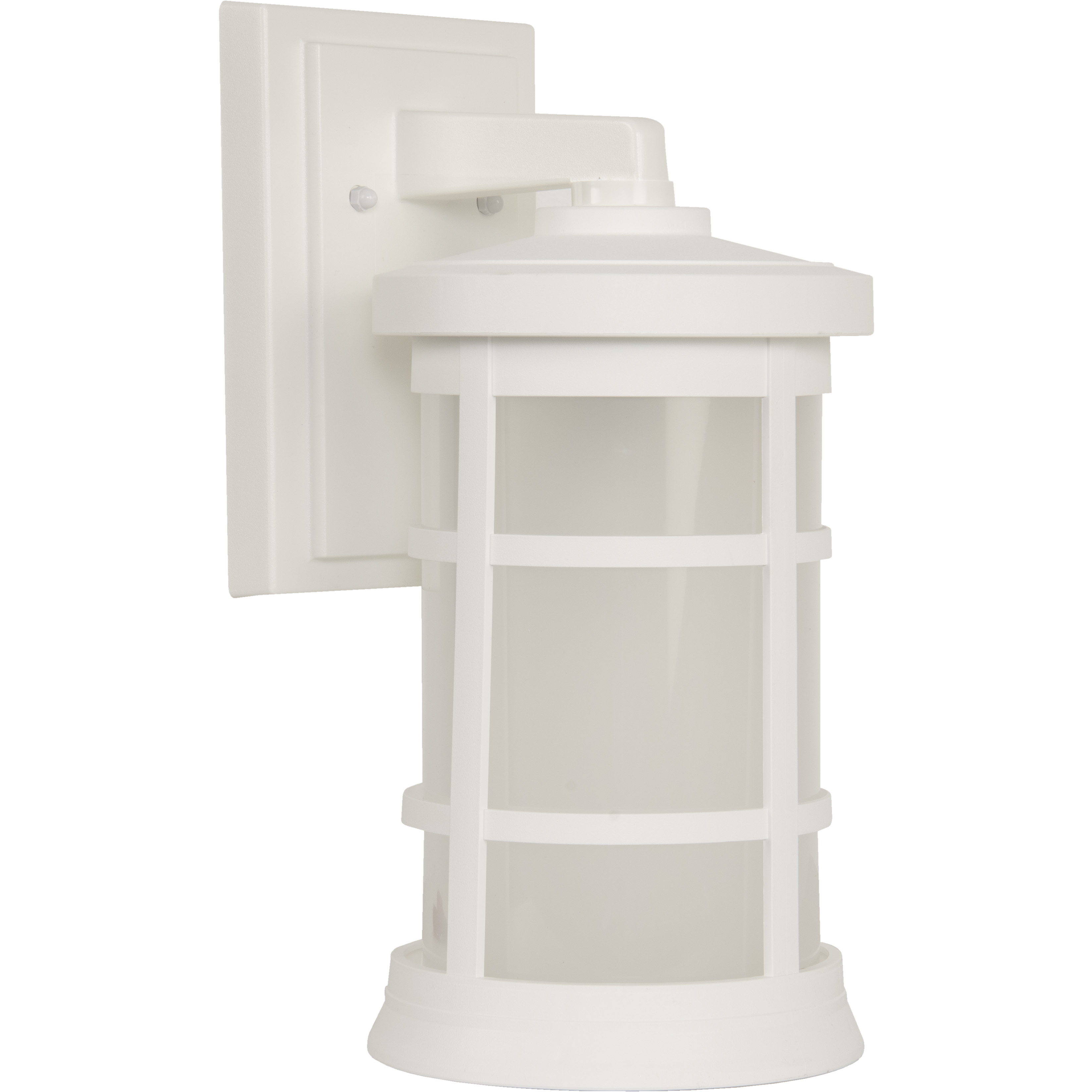 Resilience Lanterns 1 Light 15 inch Textured White Outdoor Wall Lantern in Textured Matte White