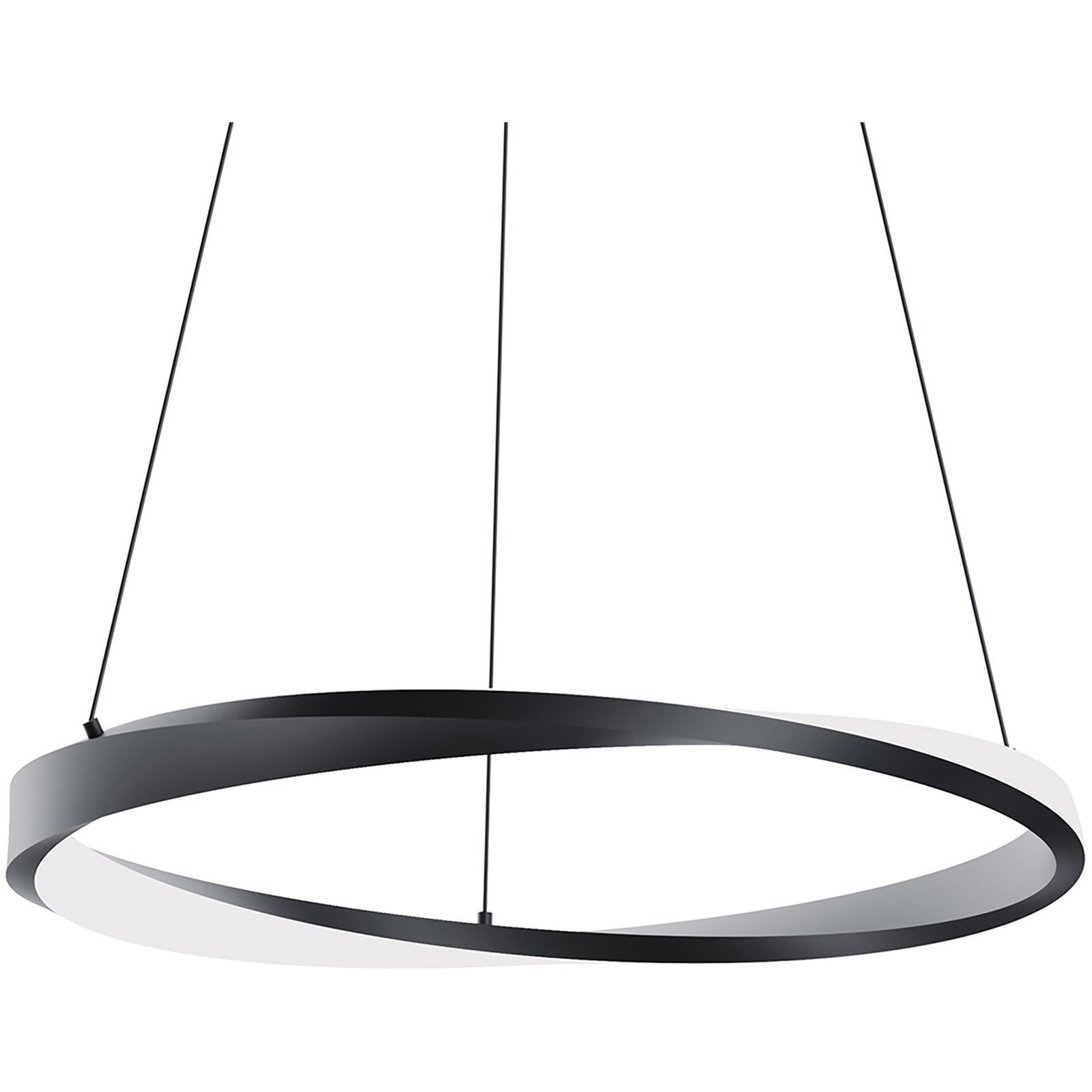 Oberon LED 1.4 inch Black Pendant Ceiling Light