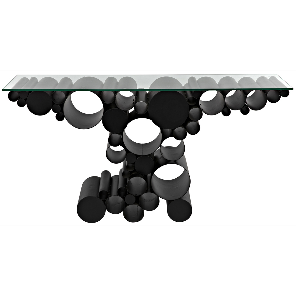 Paradox 60 X 16 inch Matte Black Console