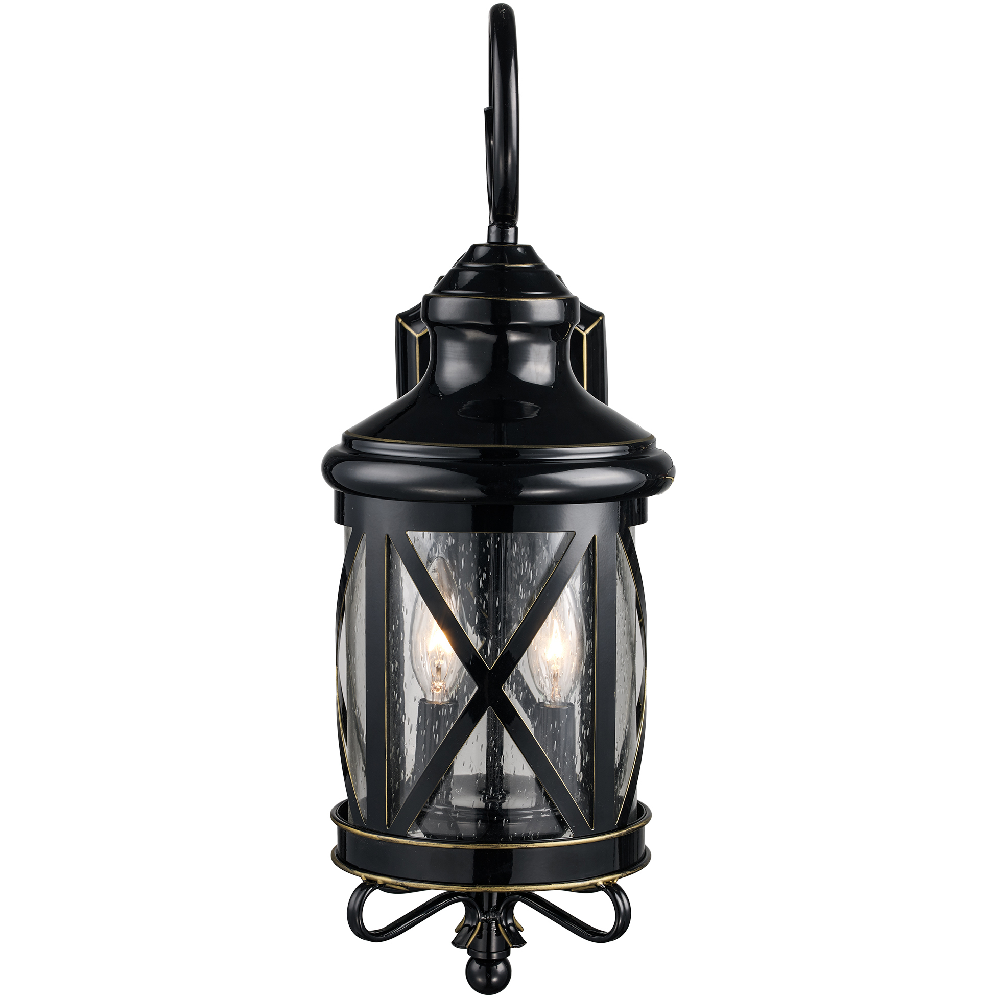 Chandler 2 Light 20 inch Rubbed Oil Bronze Outdoor Wall Lantern 