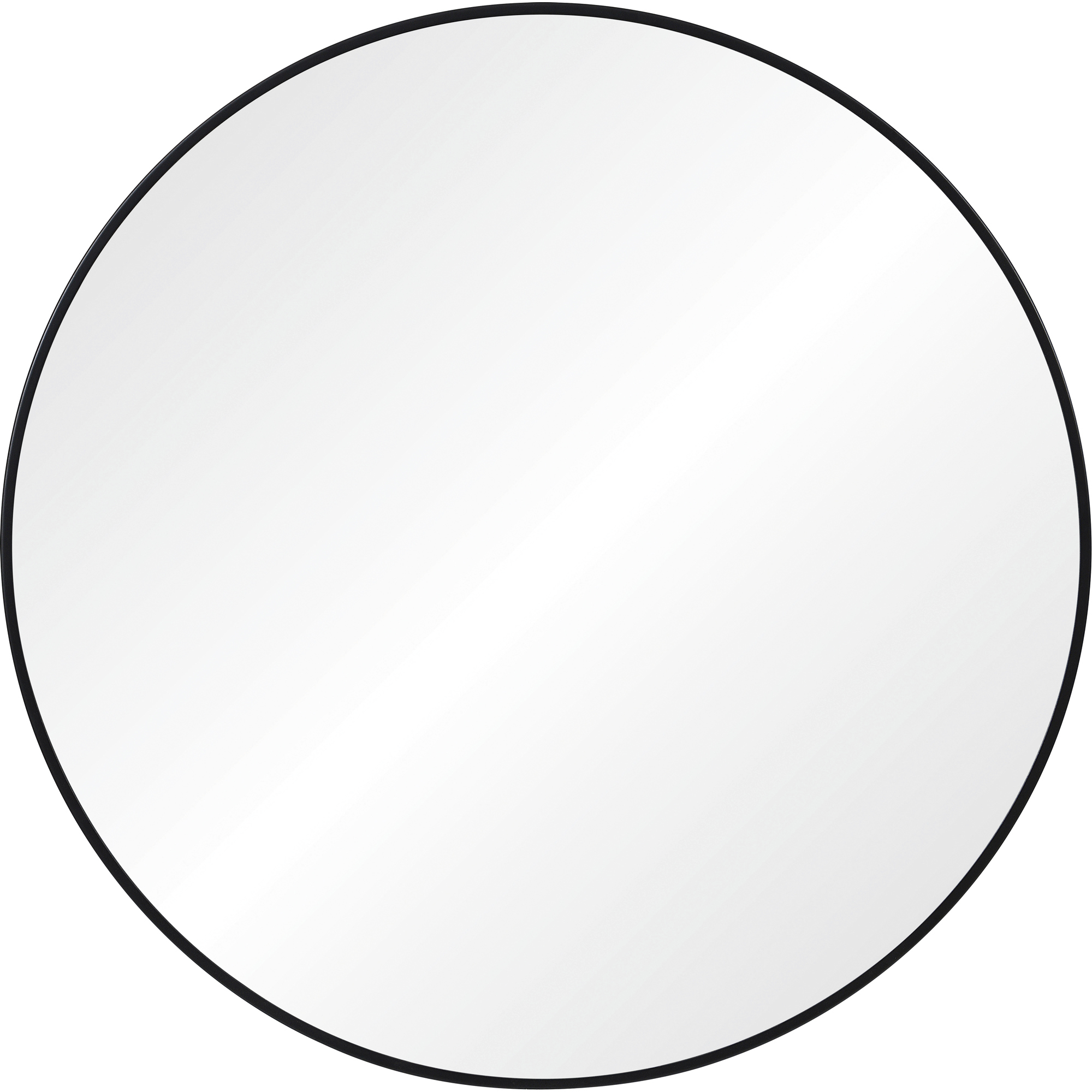 Claribel 30 X 30 inch Black Wall Mirror