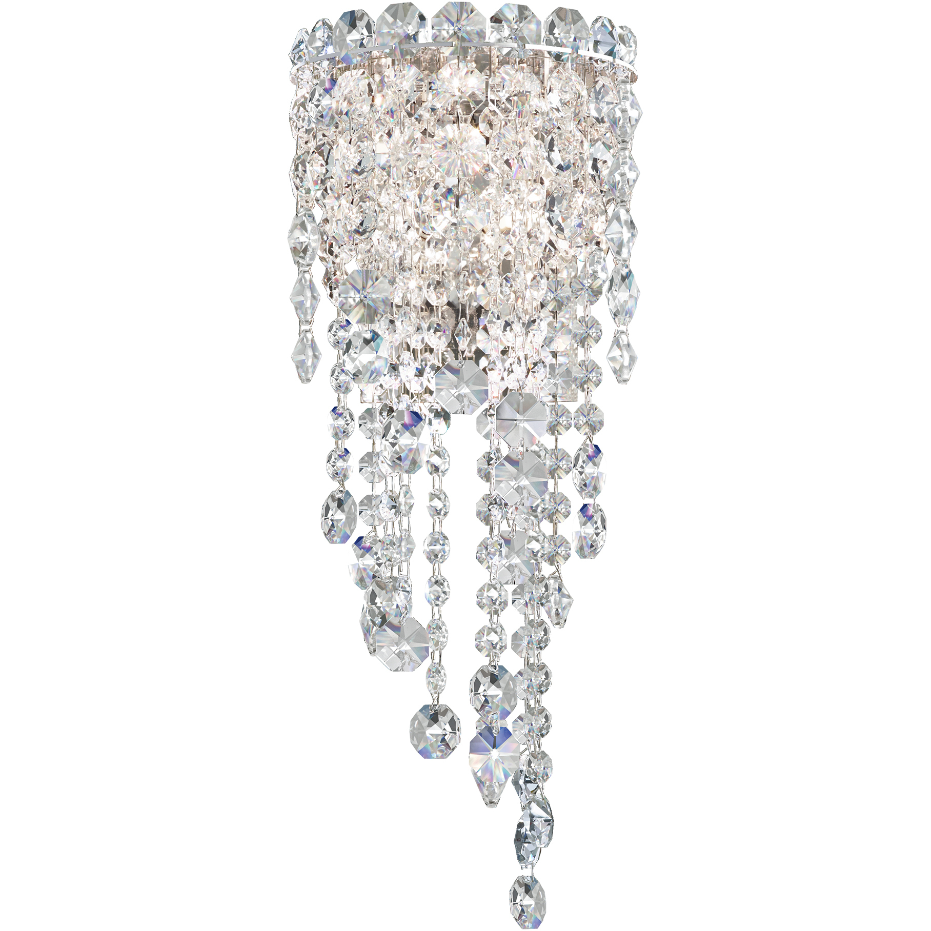 Chantant 2 Light 6 inch Polished Stainless Steel Wall Sconce Wall Light in Radiance