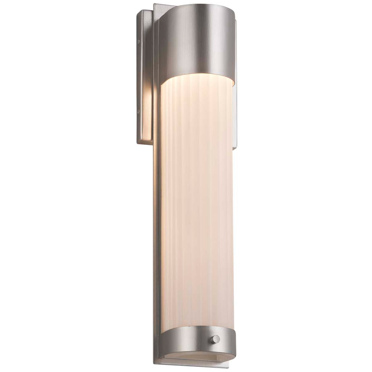 Porcelina LED 5 inch Matte Black ADA Wall Sconce Wall Light in Waves